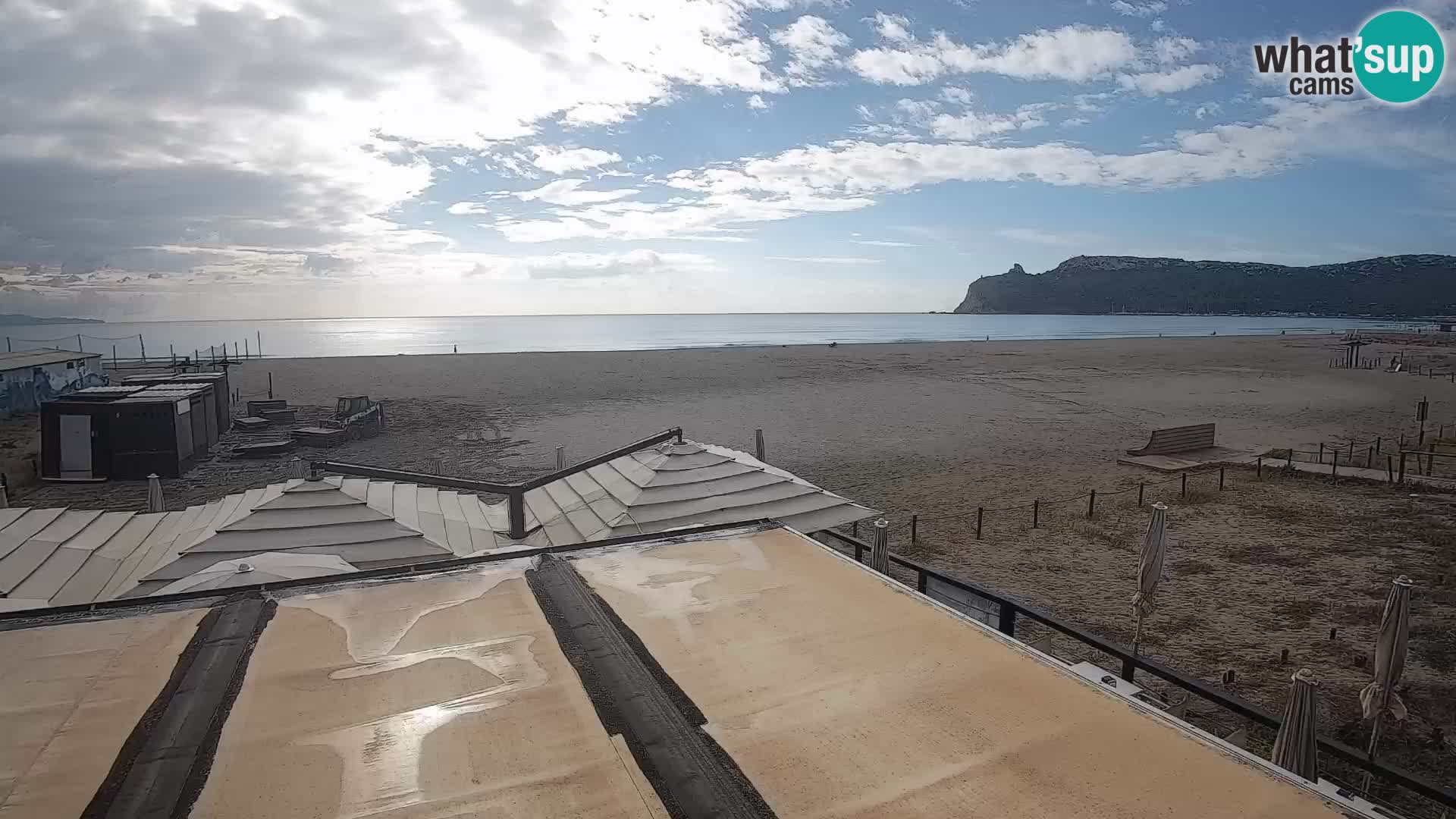 Poetto beach webcam | Cagliari | Sardinia