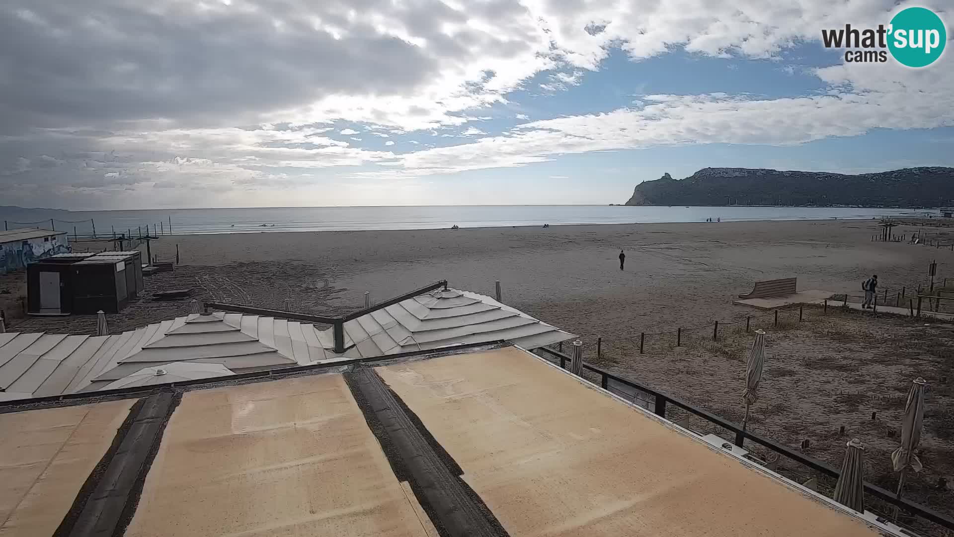 Webcam spiaggia del Poetto | Cagliari | Sardegna