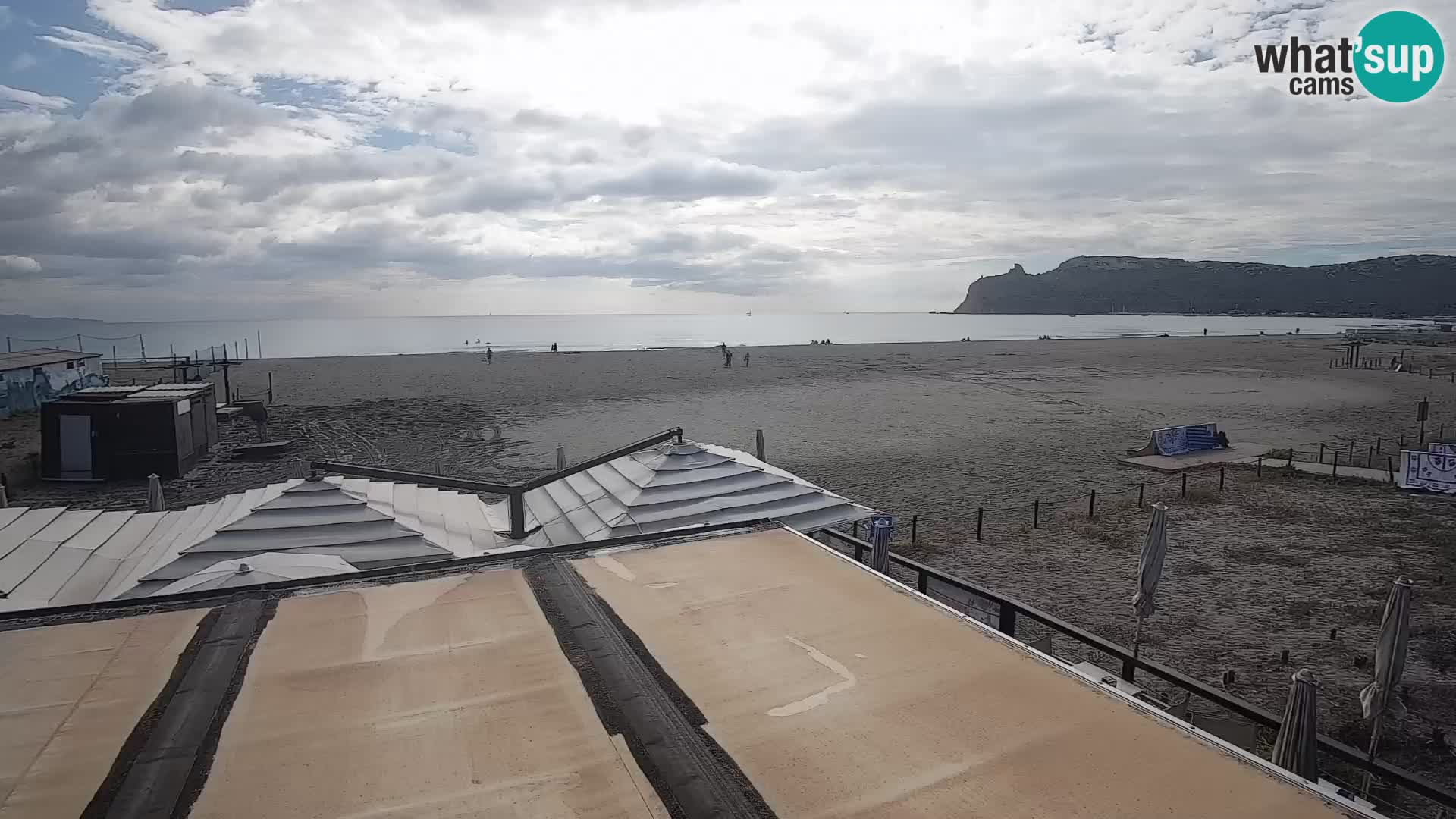 Webcam plage de Poetto | Cagliari | Sardaigne