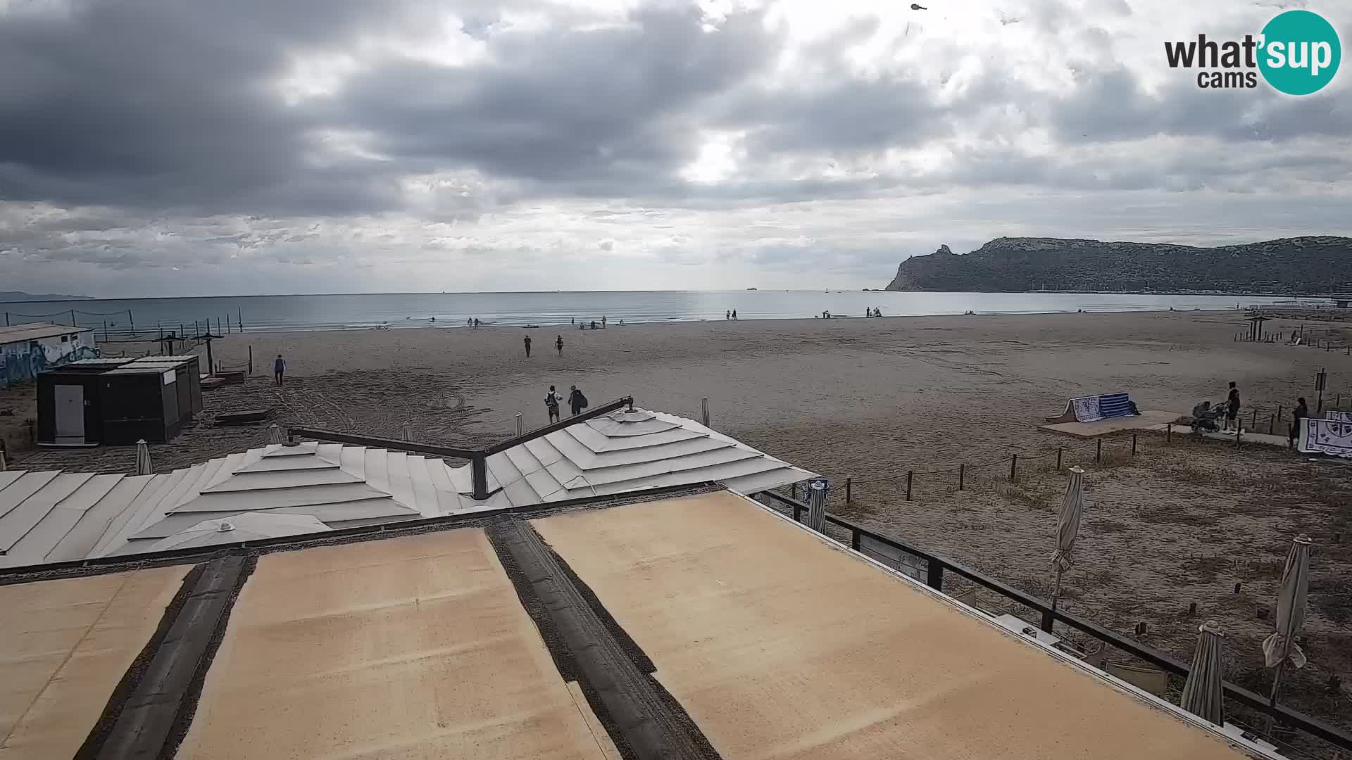 Webcam plage de Poetto | Cagliari | Sardaigne