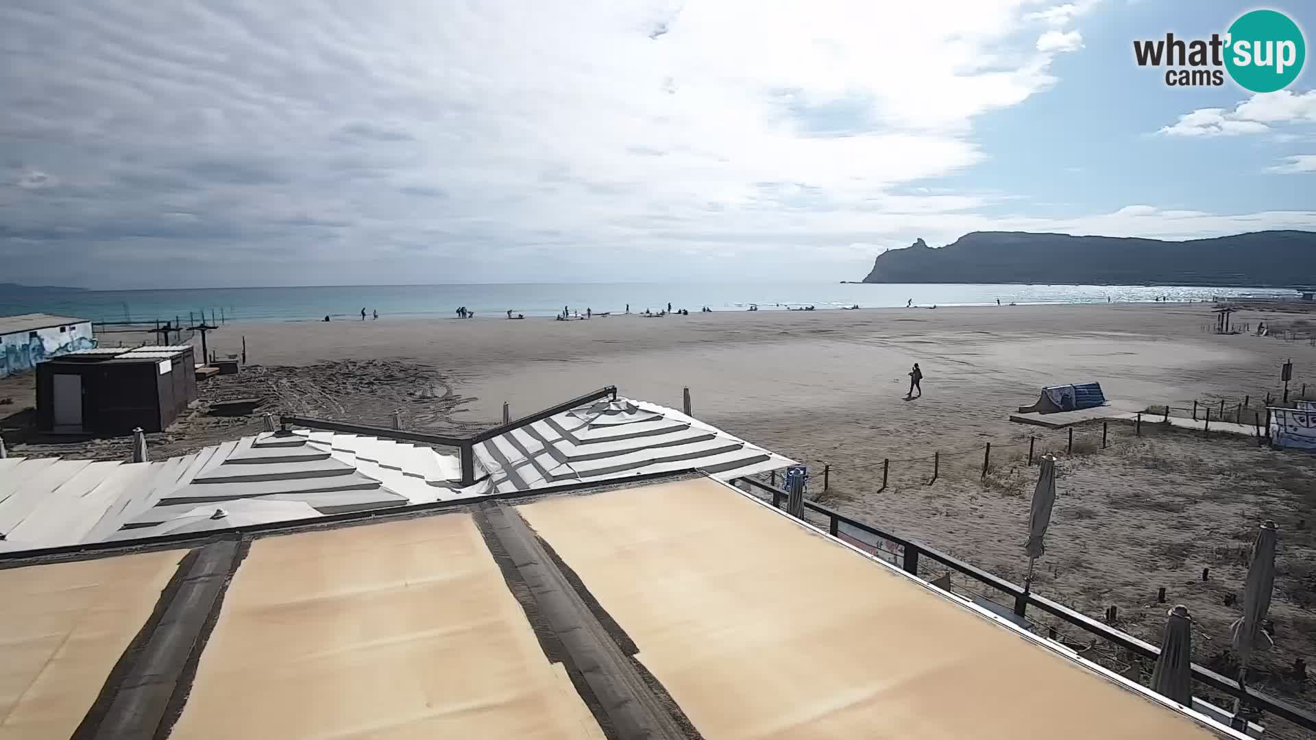Poetto beach webcam | Cagliari | Sardinia