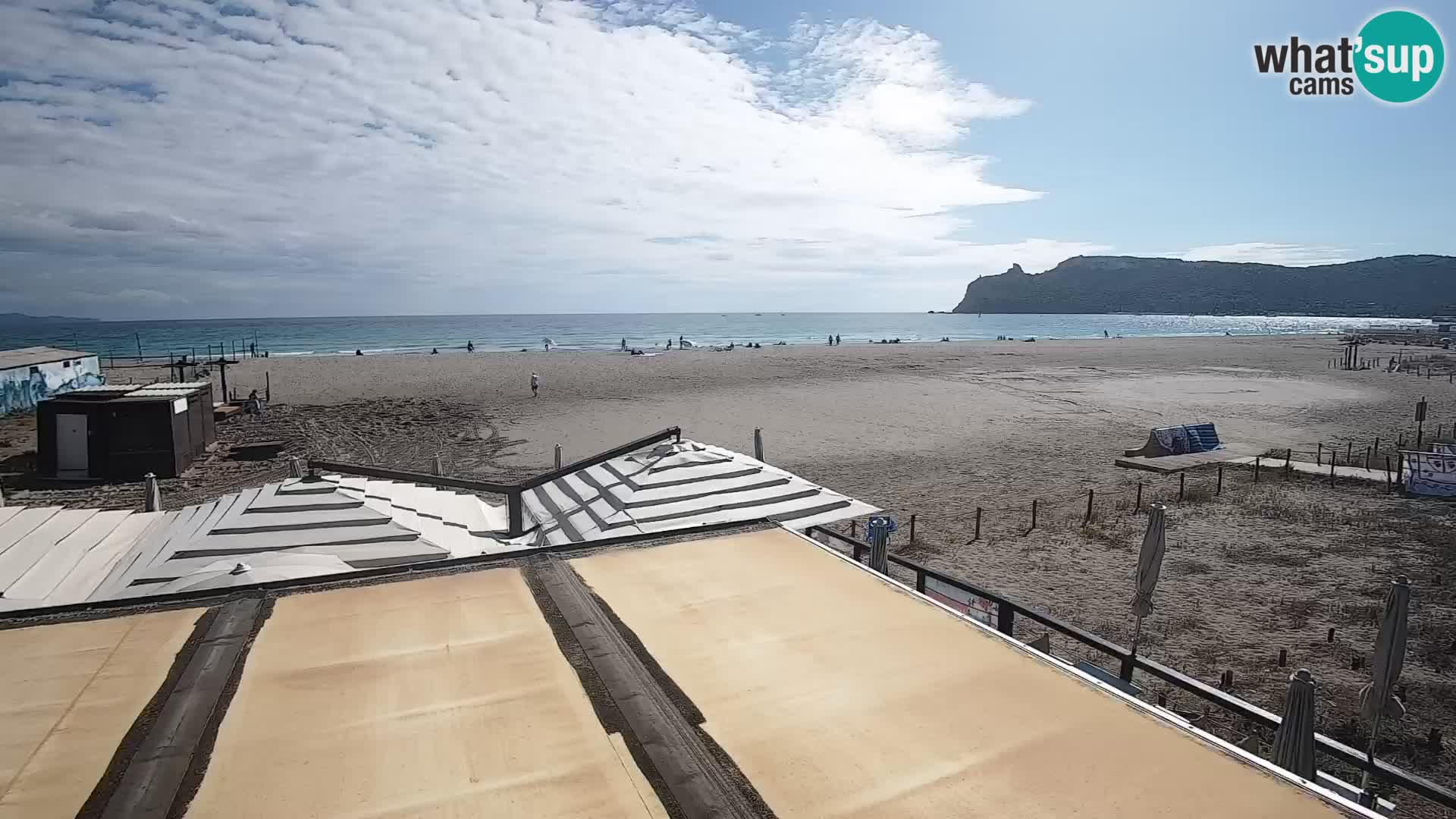 Poetto beach webcam | Cagliari | Sardinia