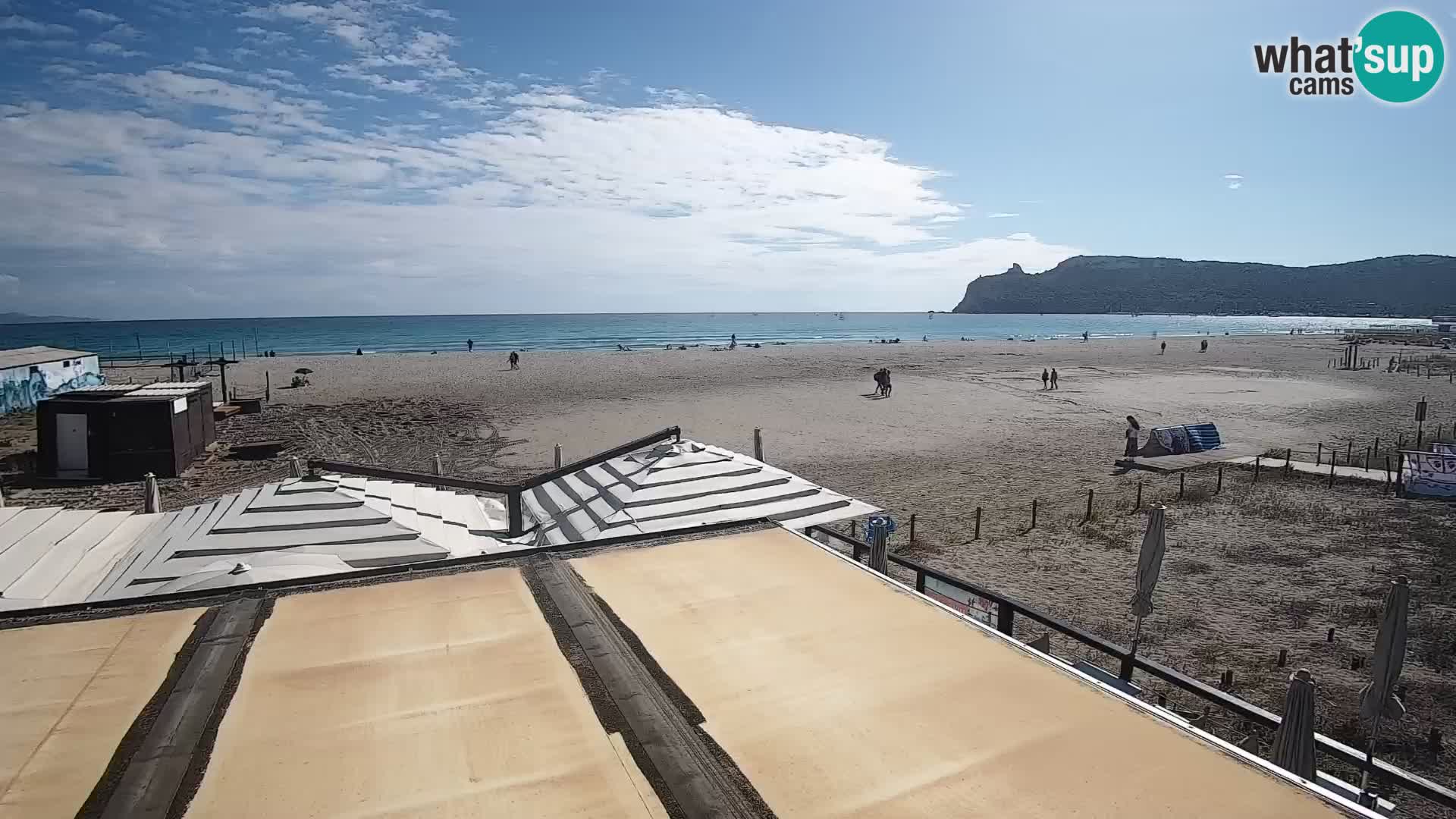 Poetto beach webcam | Cagliari | Sardinia