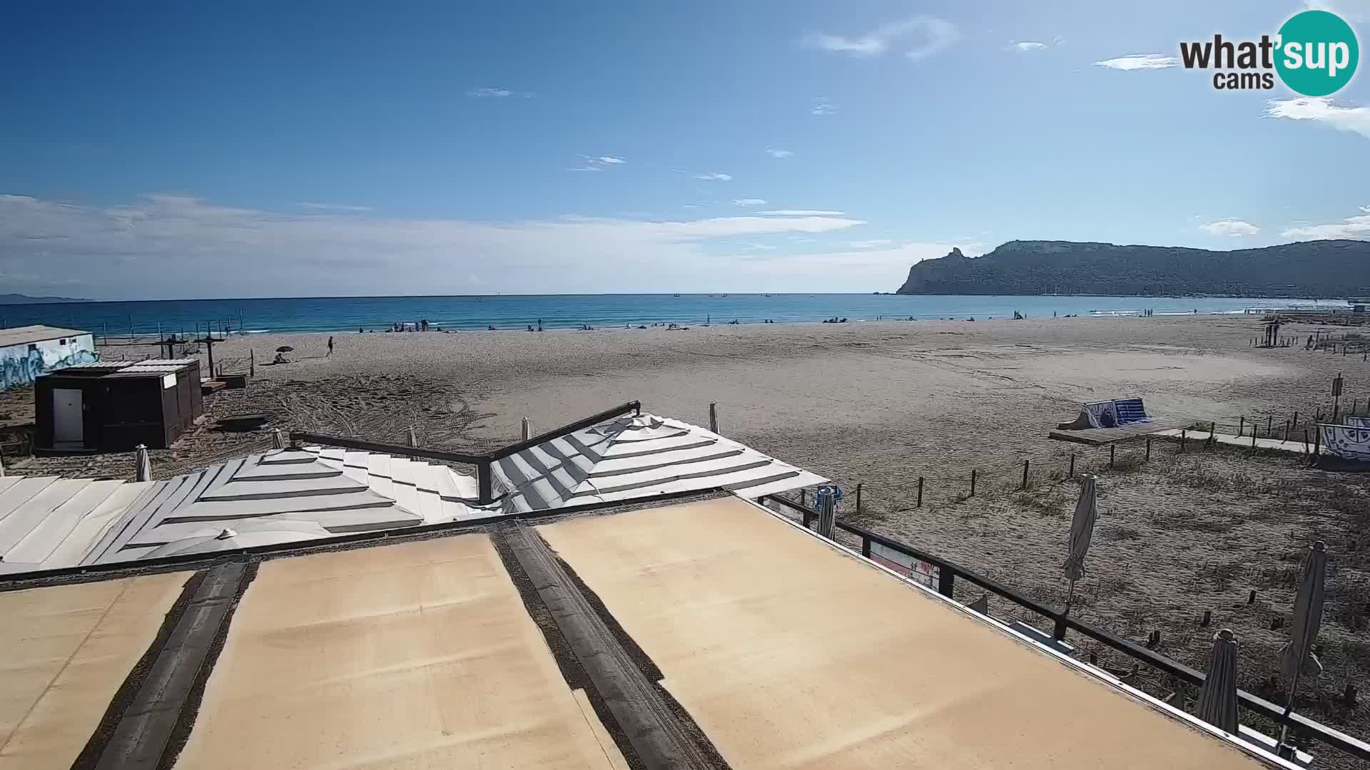 Webcam spiaggia del Poetto | Cagliari | Sardegna