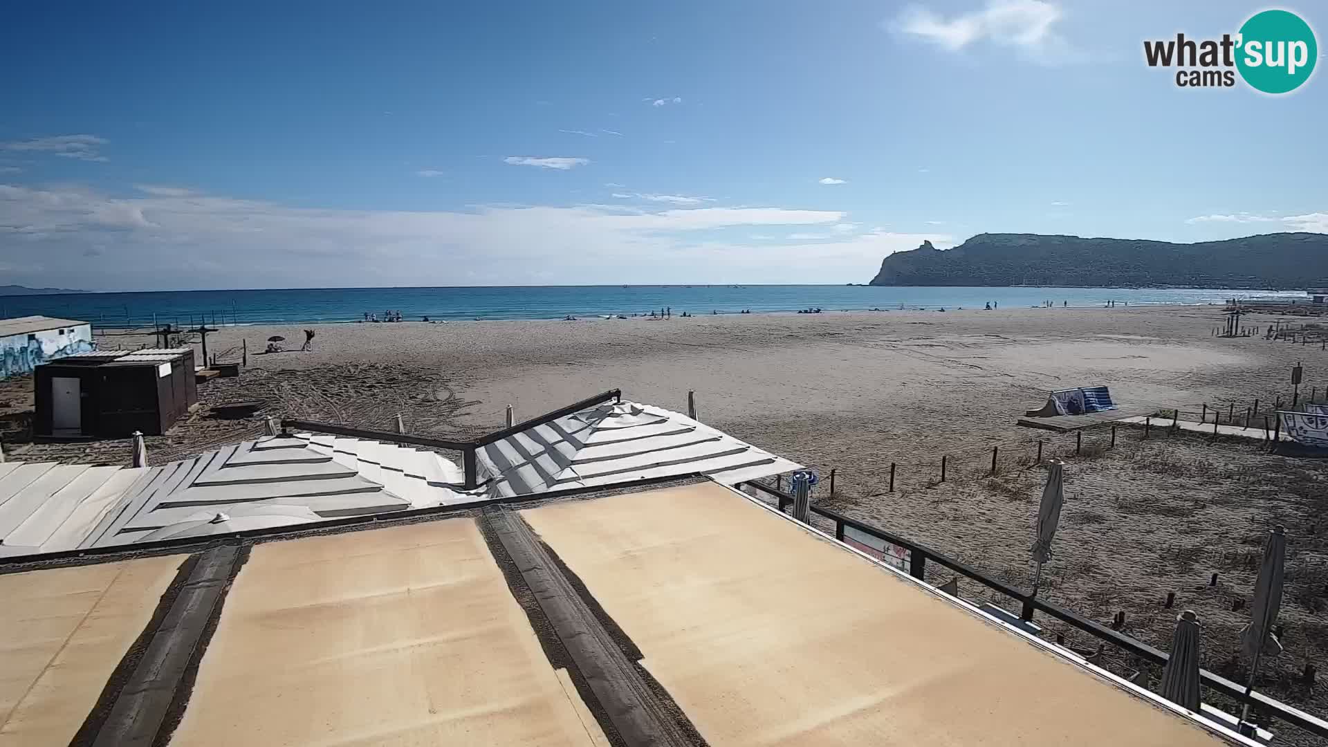 Poetto Strand Webcam | Cagliari | Sardinien