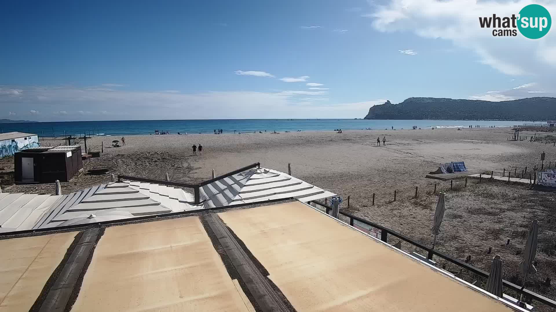 Webcam spiaggia del Poetto | Cagliari | Sardegna