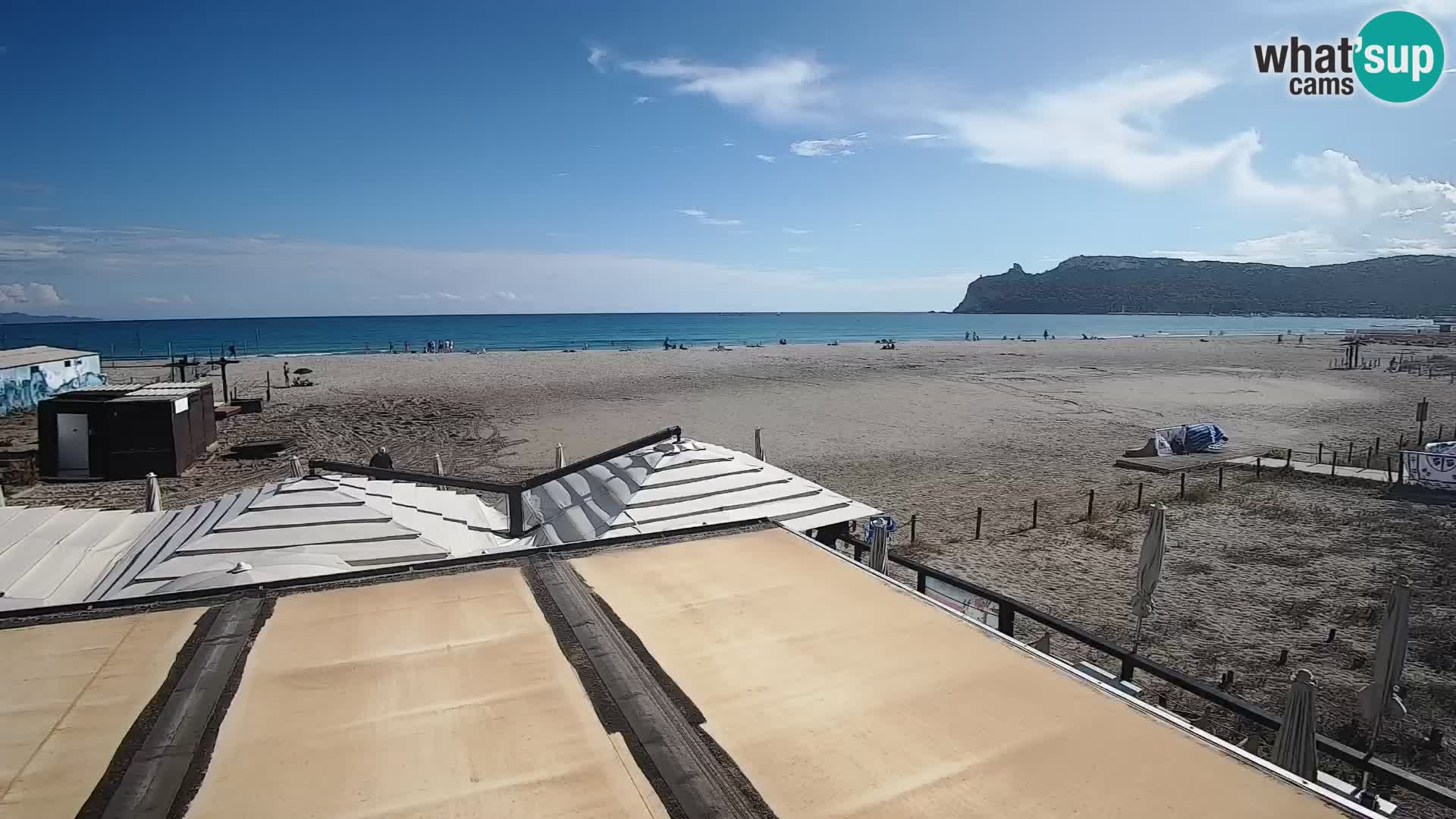 Poetto Strand Webcam | Cagliari | Sardinien