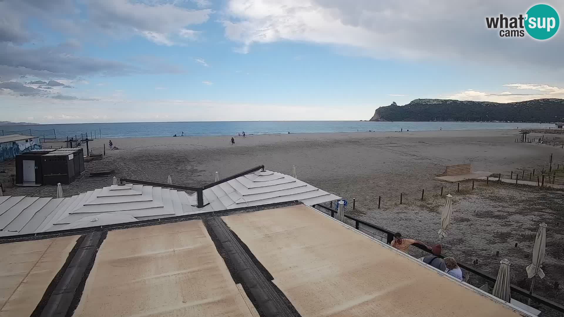 Poetto beach webcam | Cagliari | Sardinia