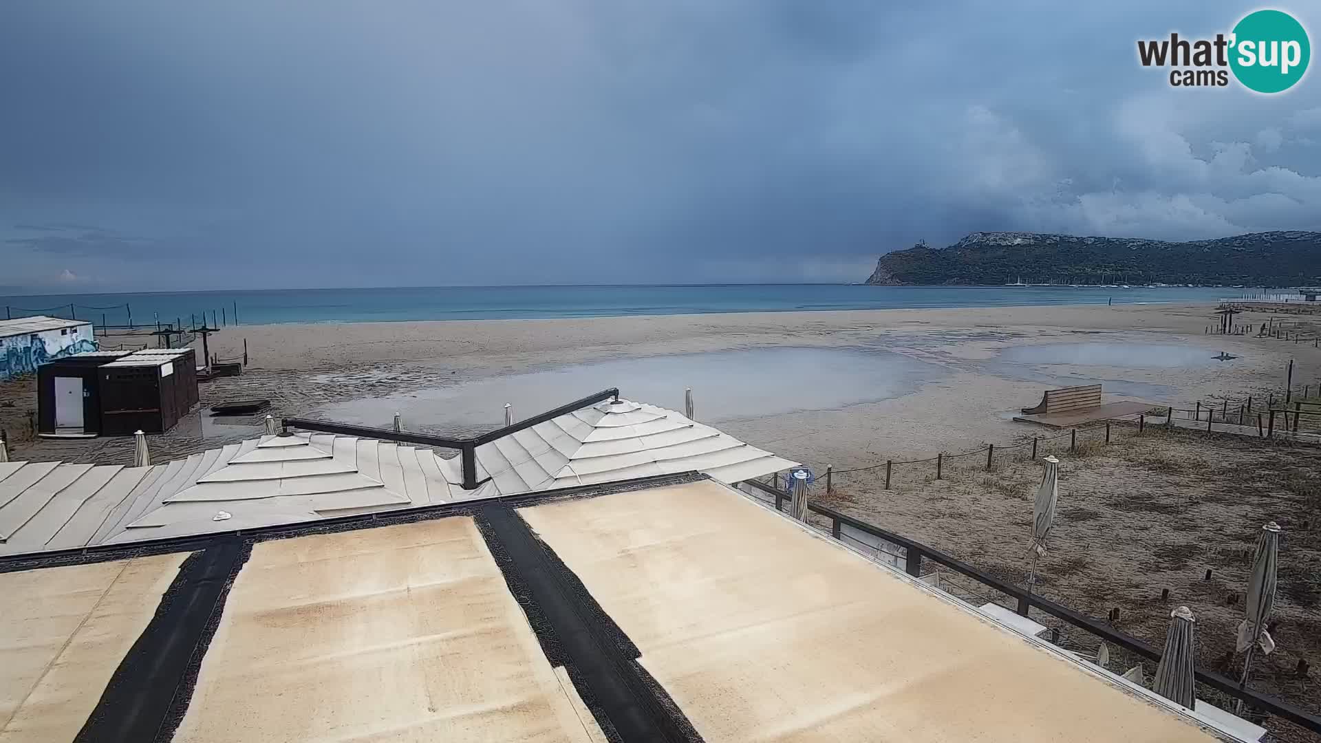 Webcam plage de Poetto | Cagliari | Sardaigne