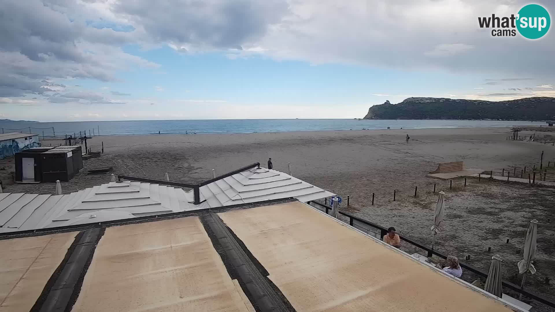 Poetto beach webcam | Cagliari | Sardinia