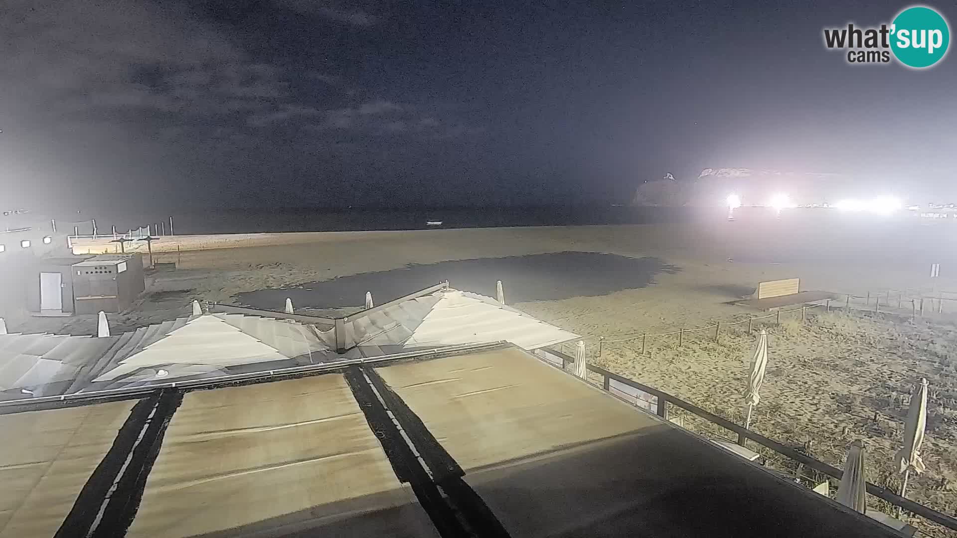 Poetto beach webcam | Cagliari | Sardinija