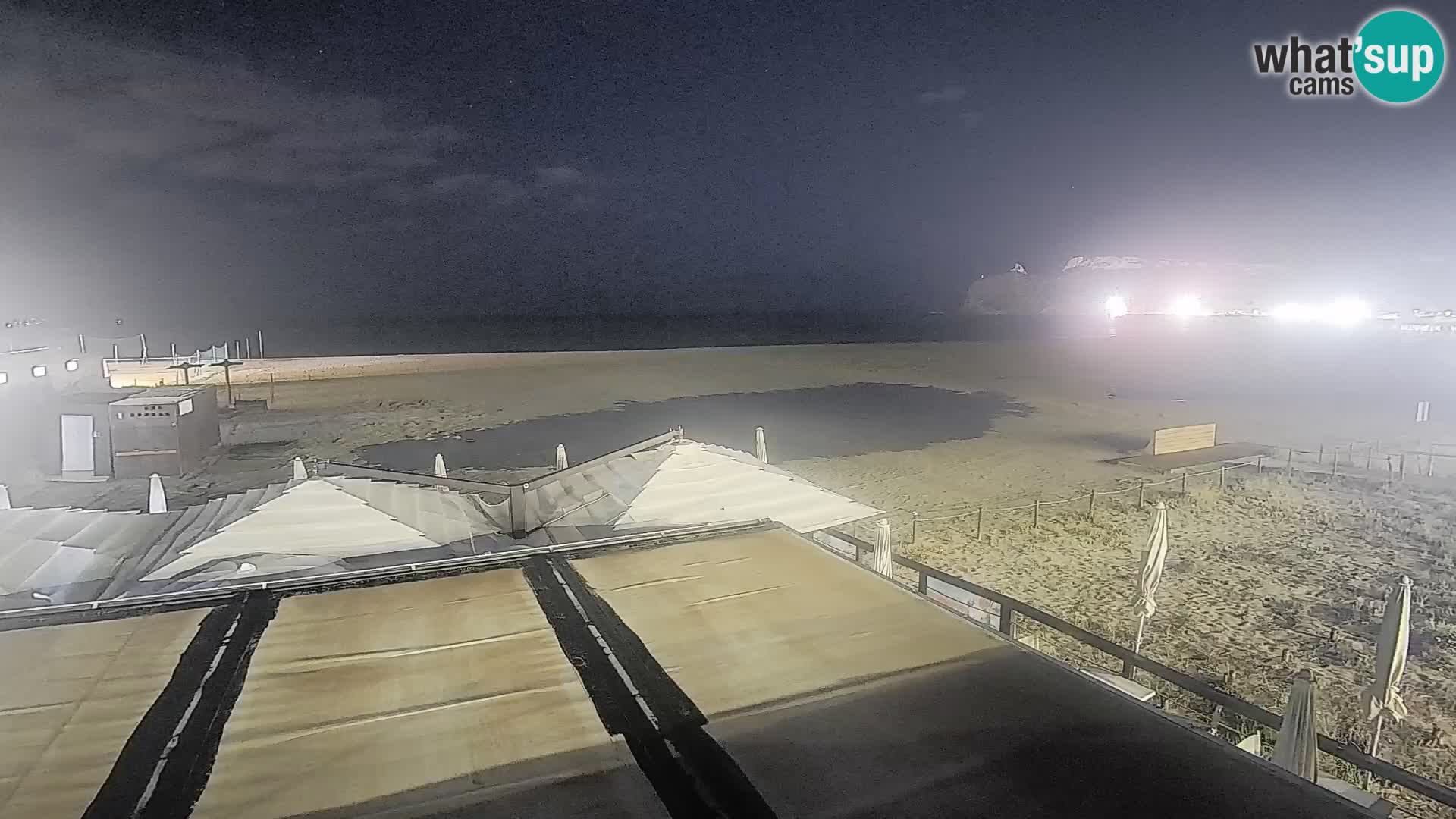 Poetto beach webcam | Cagliari | Sardinija