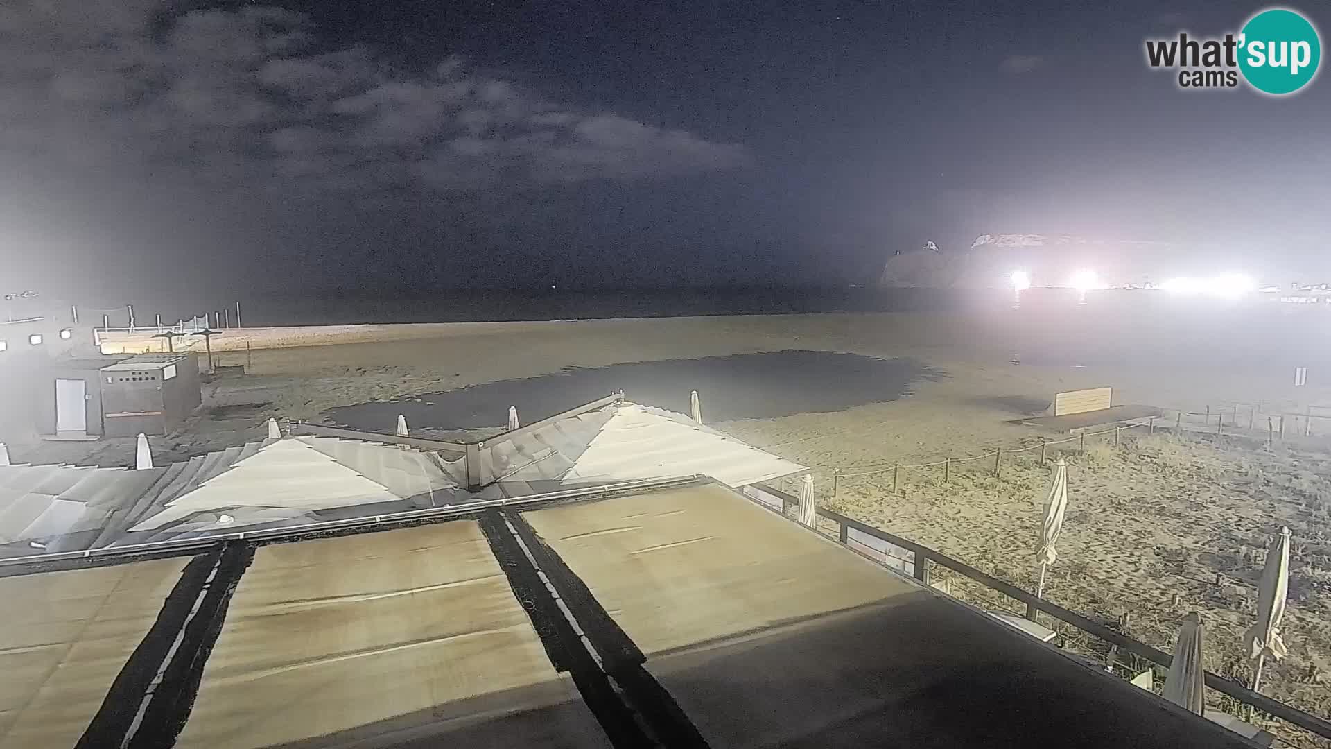 Poetto beach webcam | Cagliari | Sardinija