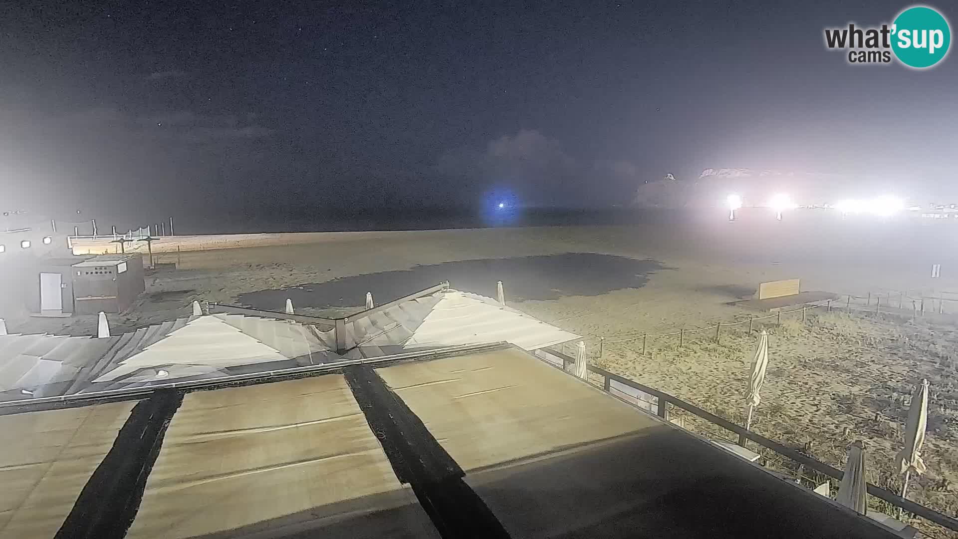 Poetto beach webcam | Cagliari | Sardinija