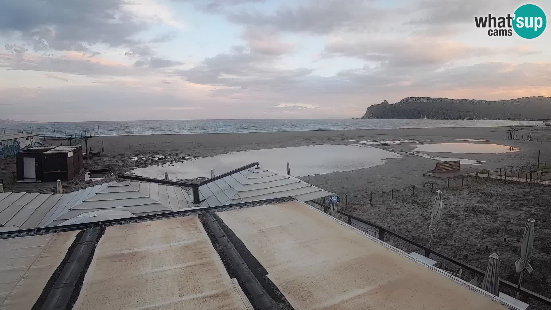 Poetto beach webcam | Cagliari | Sardinia