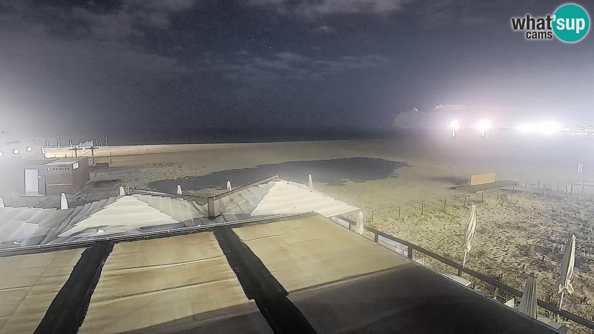 Webcam plage de Poetto | Cagliari | Sardaigne