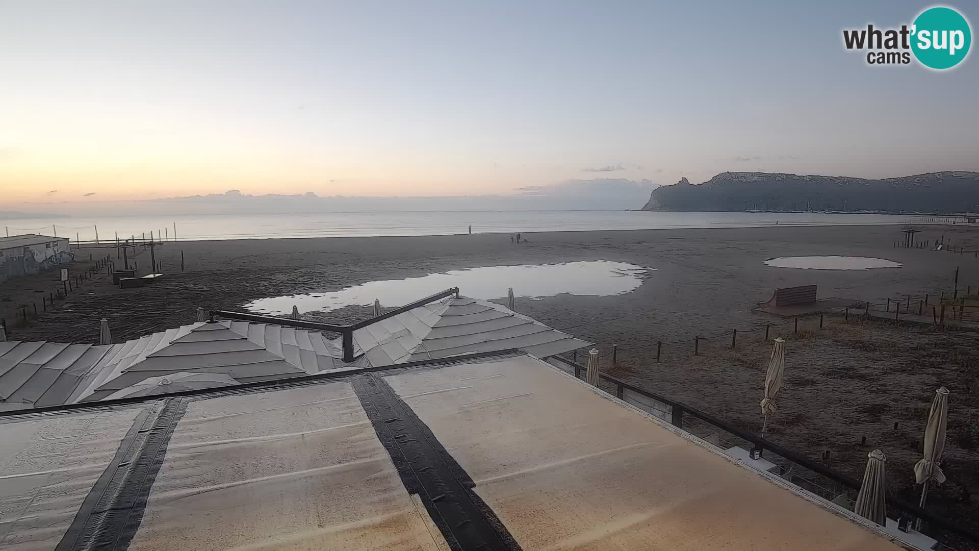 Webcam spiaggia del Poetto | Cagliari | Sardegna