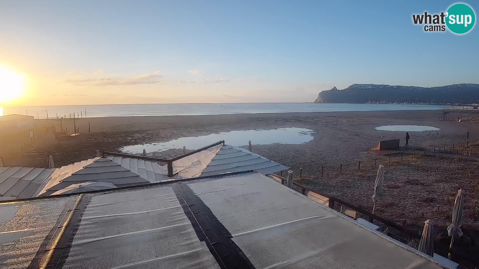 Webcam playa de Poetto | Cagliari | Cerdeña