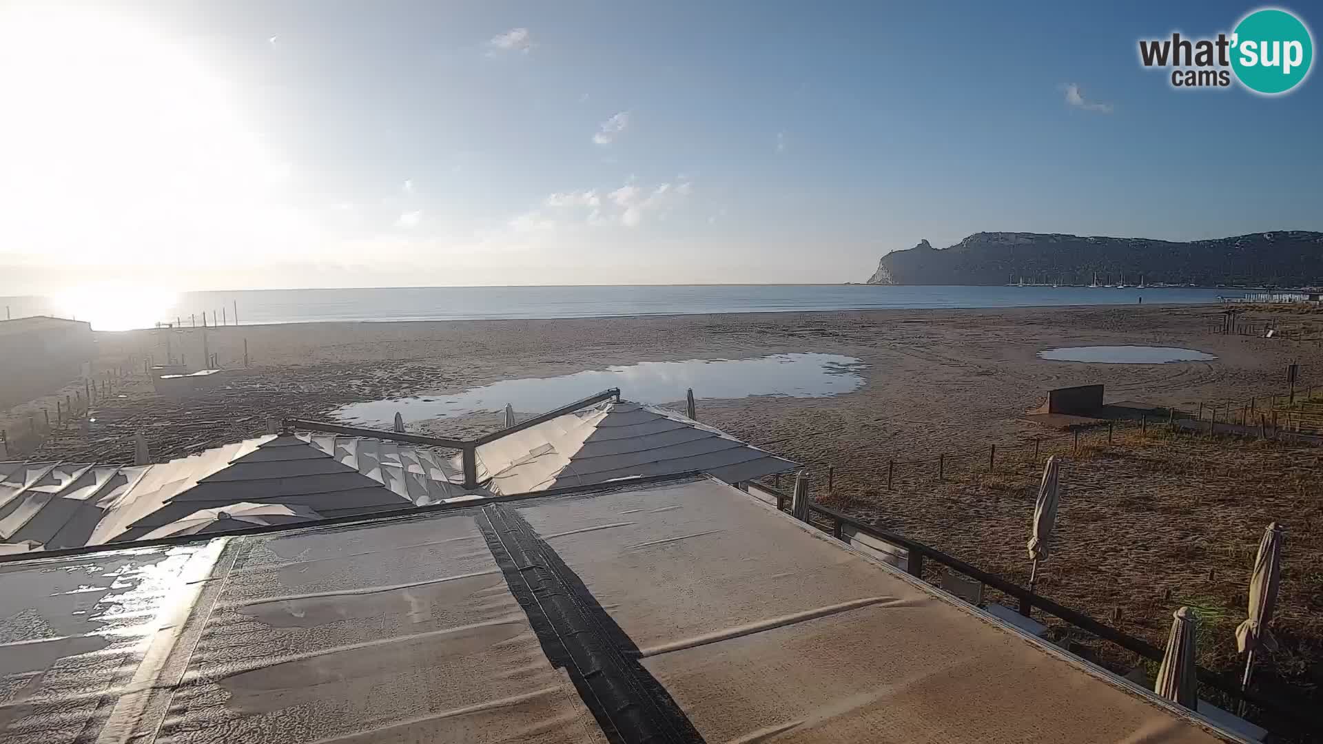 Webcam spiaggia del Poetto | Cagliari | Sardegna