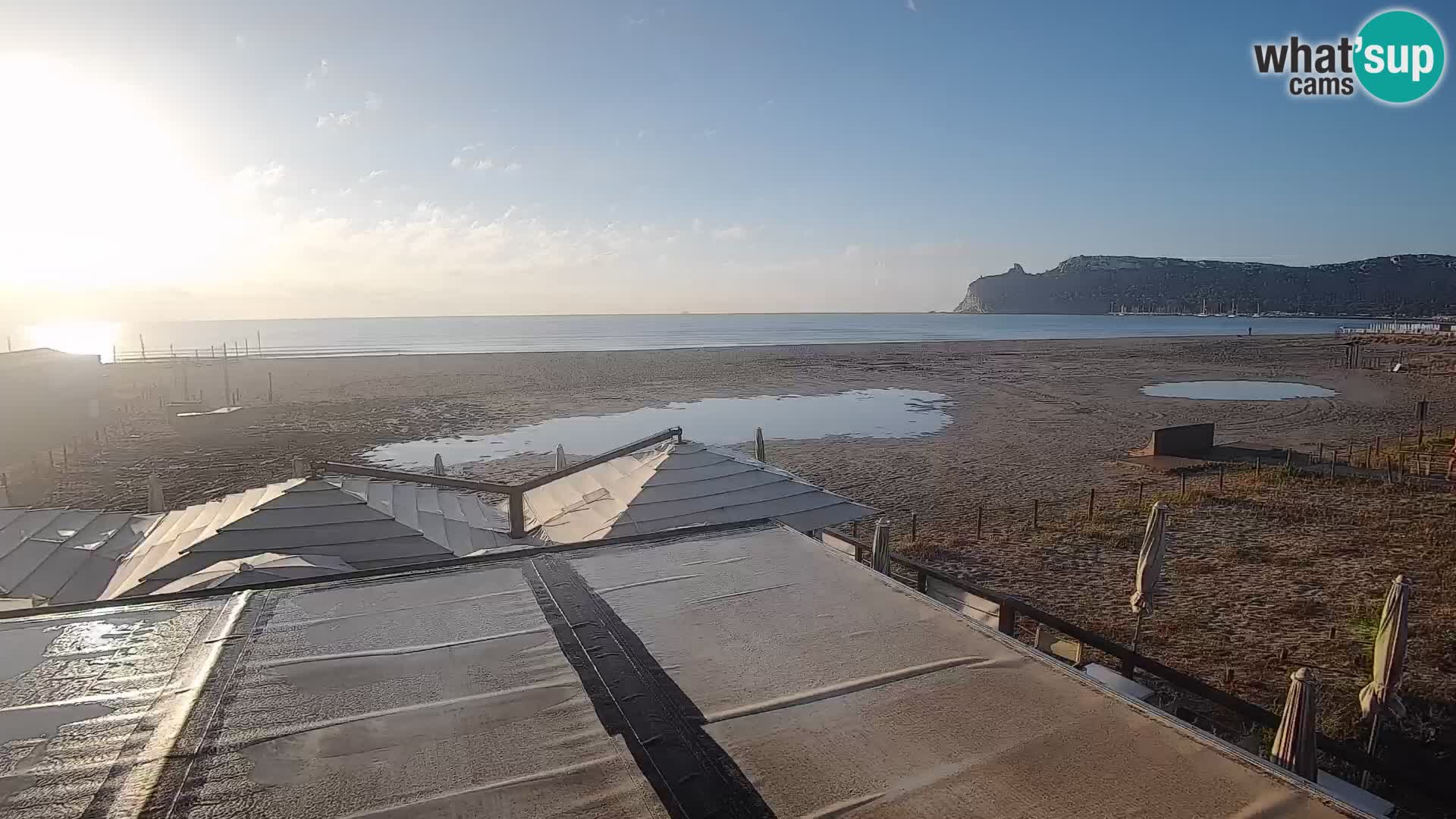 Webcam spiaggia del Poetto | Cagliari | Sardegna