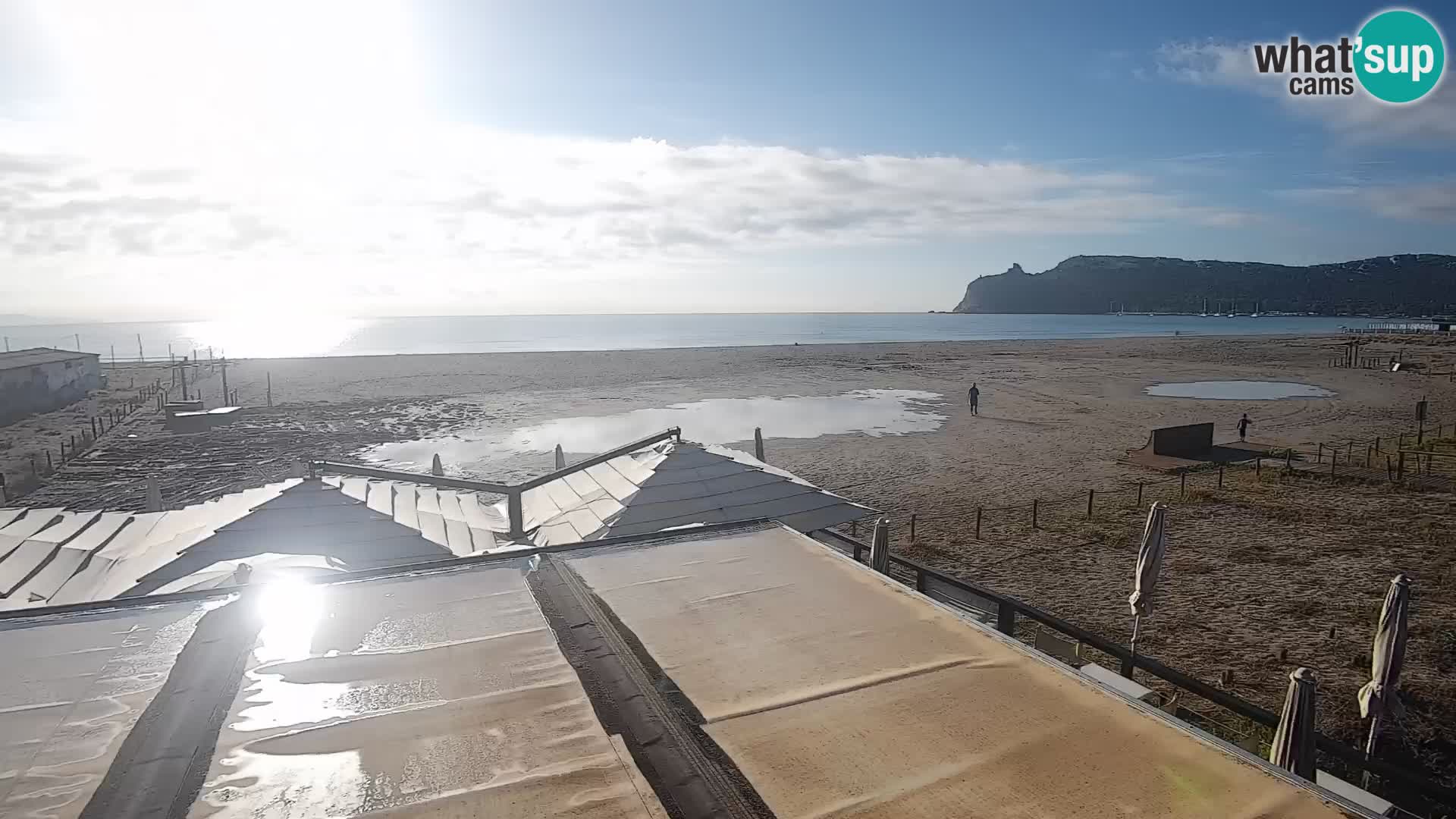Poetto beach webcam | Cagliari | Sardinia