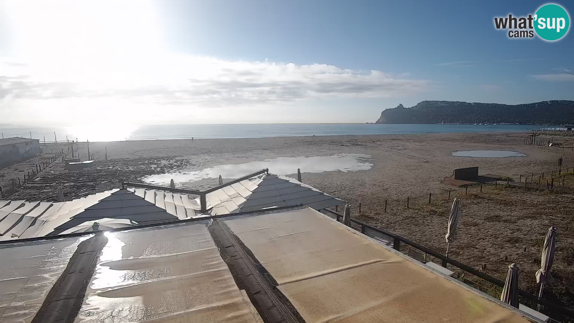 Poetto Strand Webcam | Cagliari | Sardinien