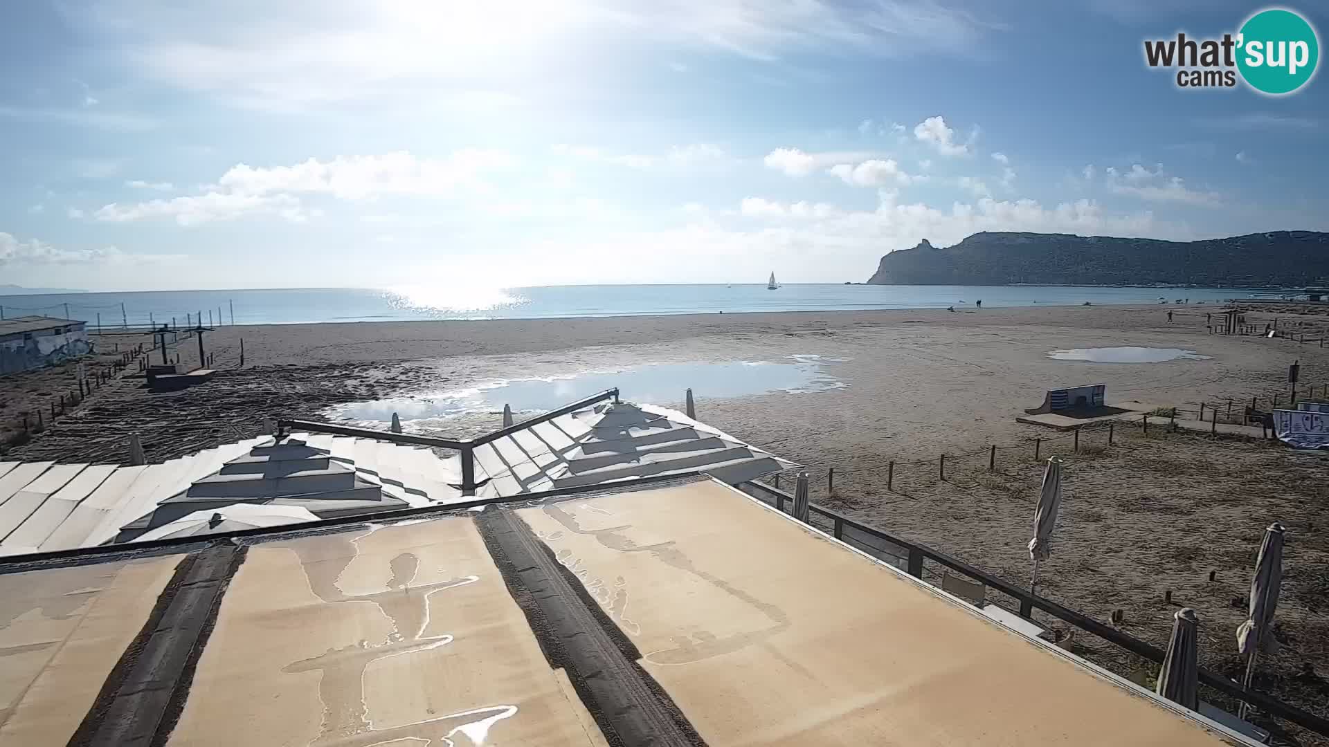 Poetto beach webcam | Cagliari | Sardinia