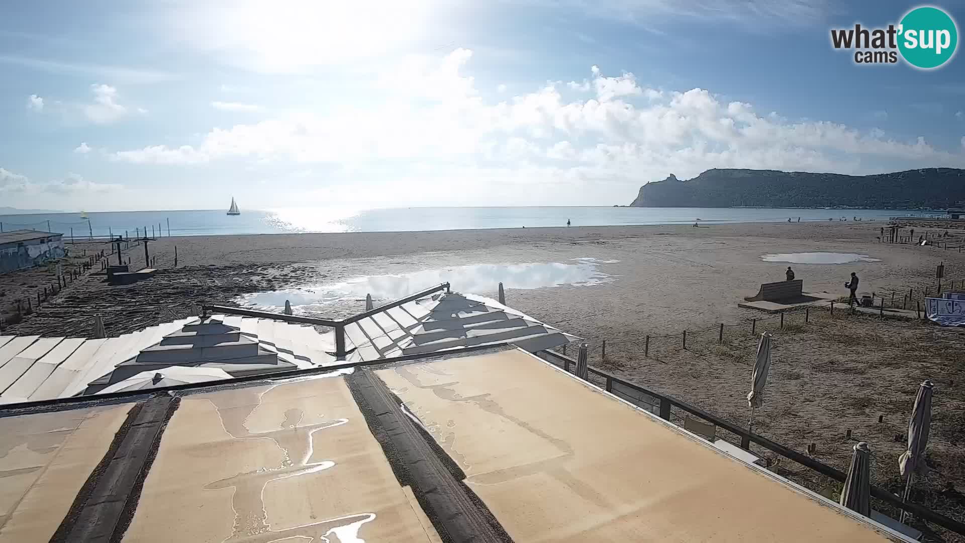 Webcam playa de Poetto | Cagliari | Cerdeña