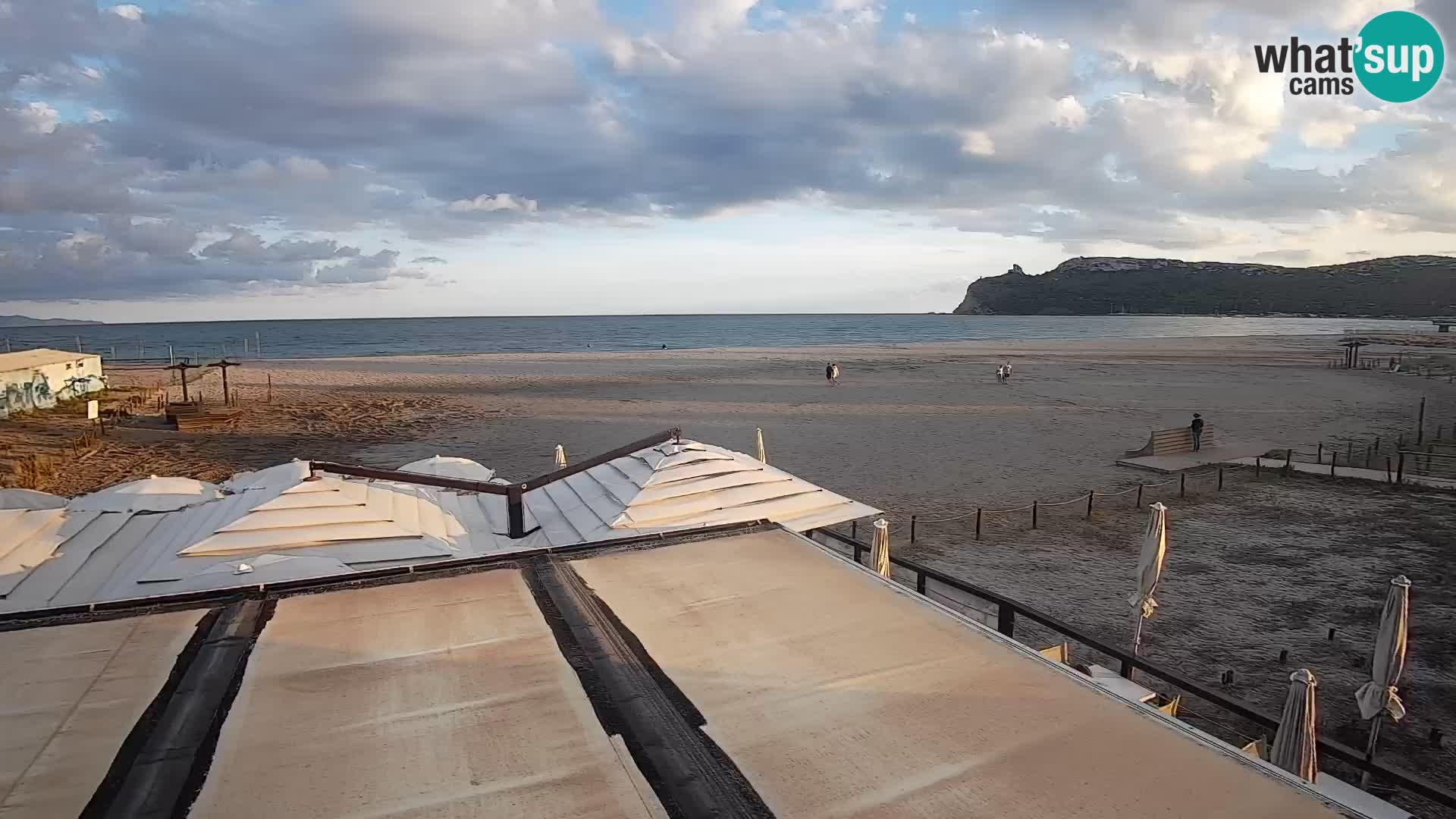 Webcam spiaggia del Poetto | Cagliari | Sardegna