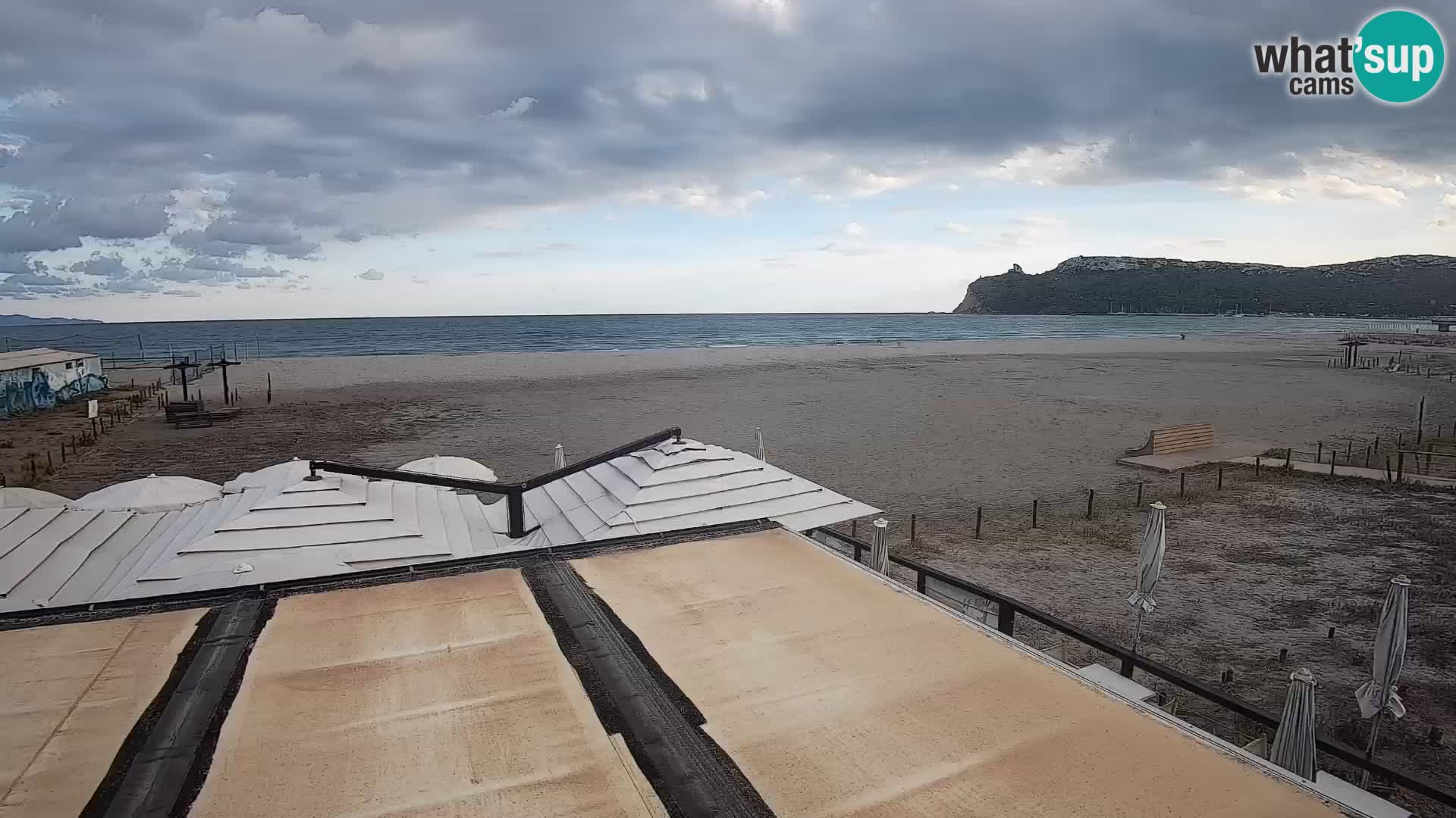 Poetto Strand Webcam | Cagliari | Sardinien