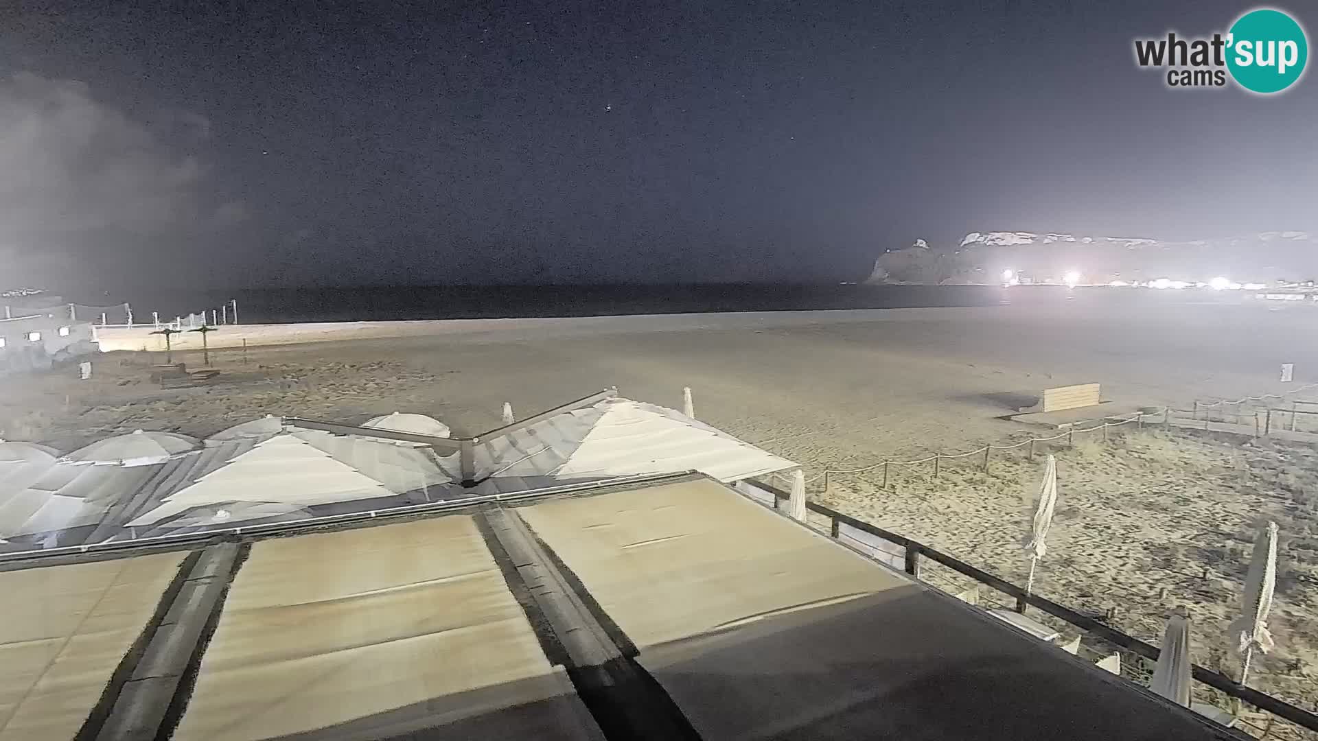 Poetto Strand Webcam | Cagliari | Sardinien