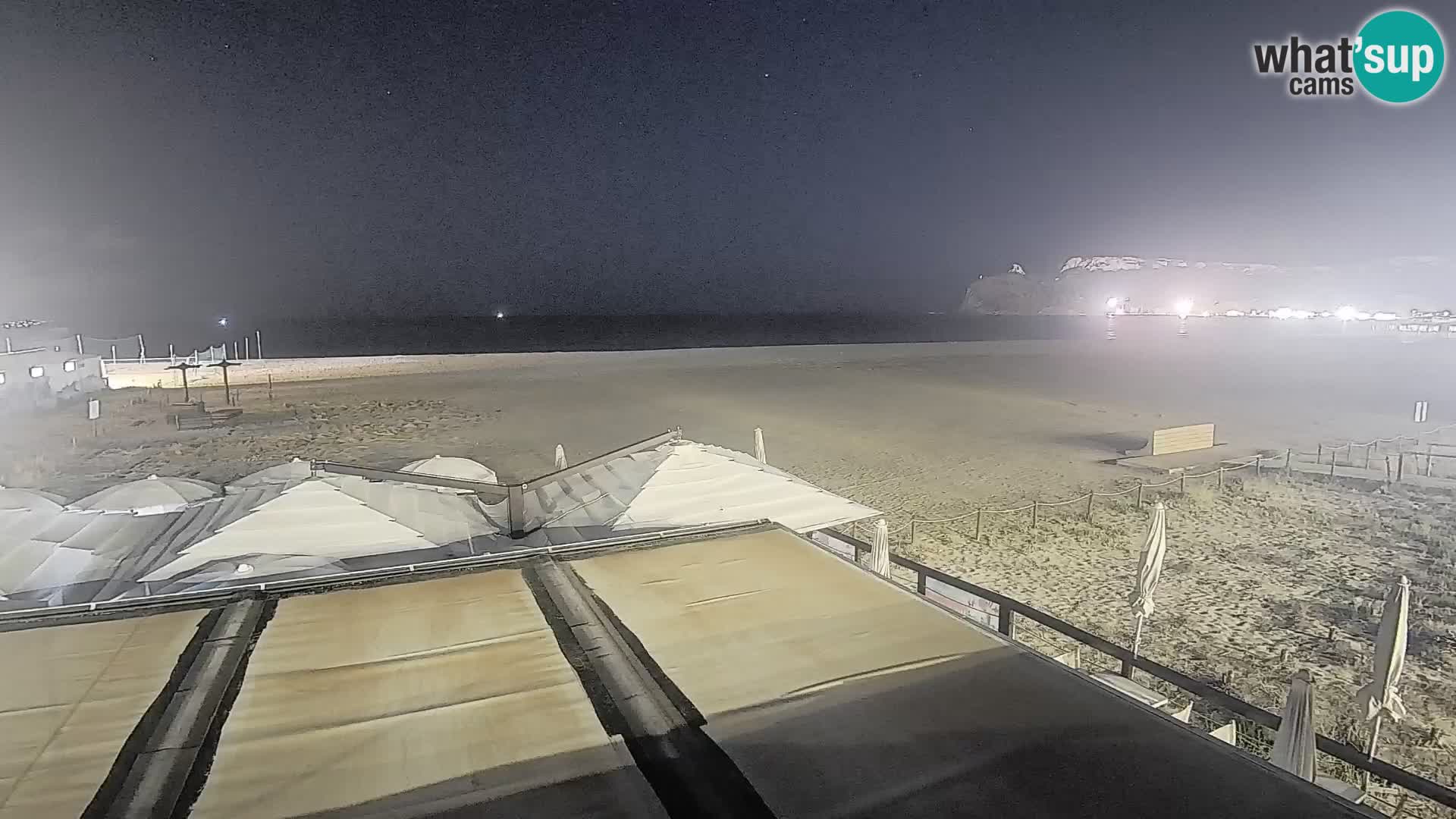 Webcam spiaggia del Poetto | Cagliari | Sardegna