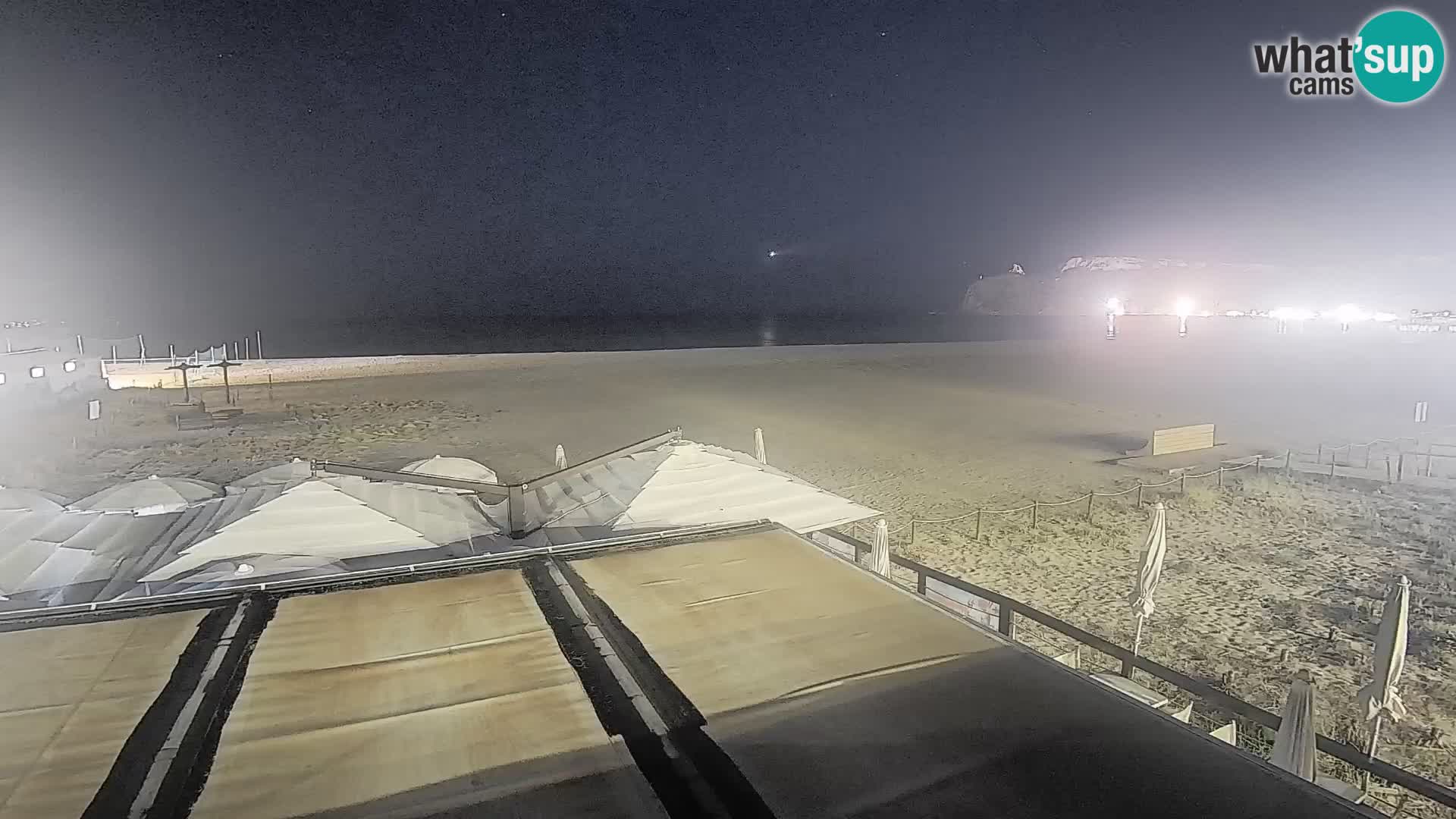 Webcam plage de Poetto | Cagliari | Sardaigne