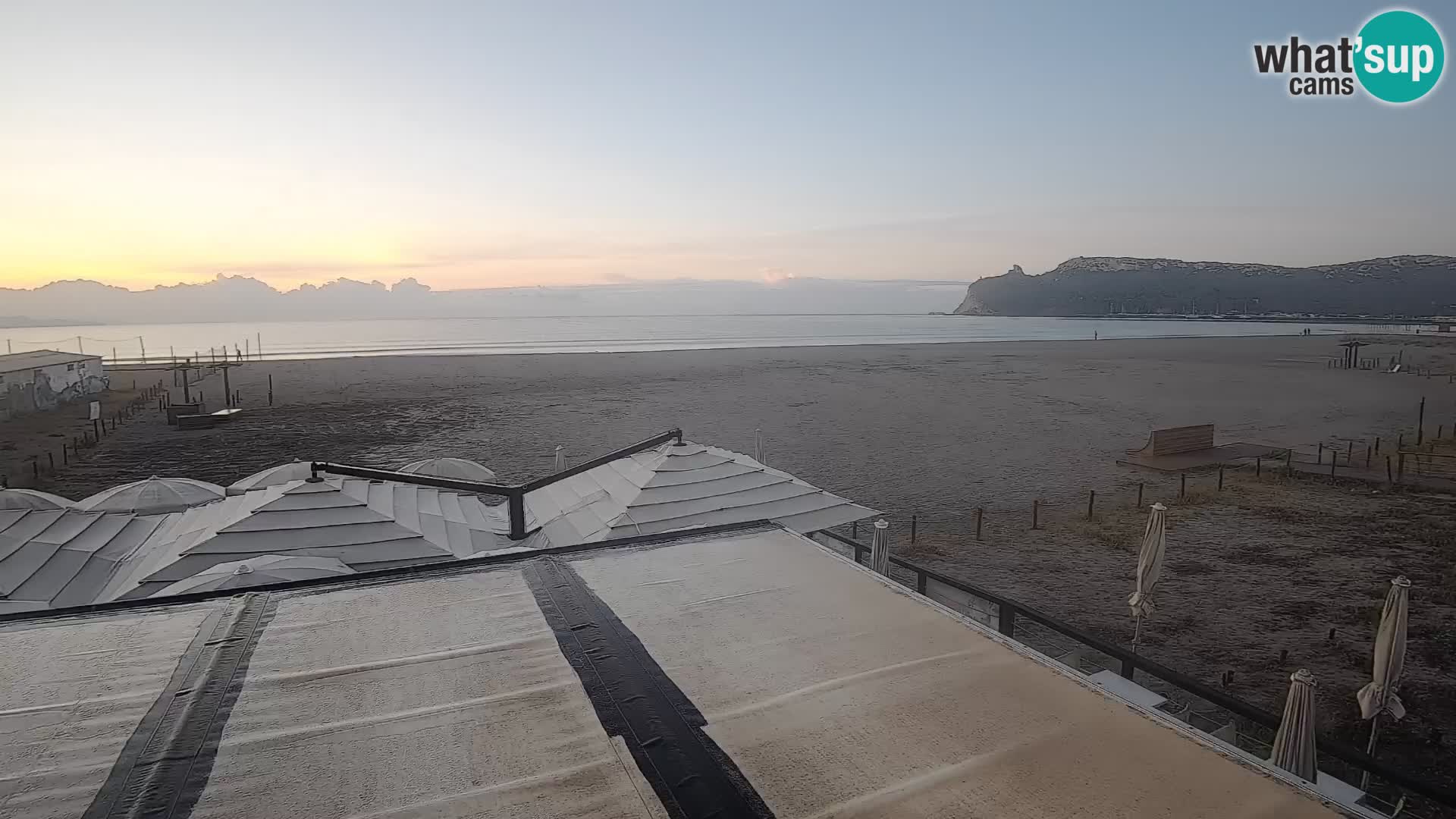 Poetto beach webcam | Cagliari | Sardinia
