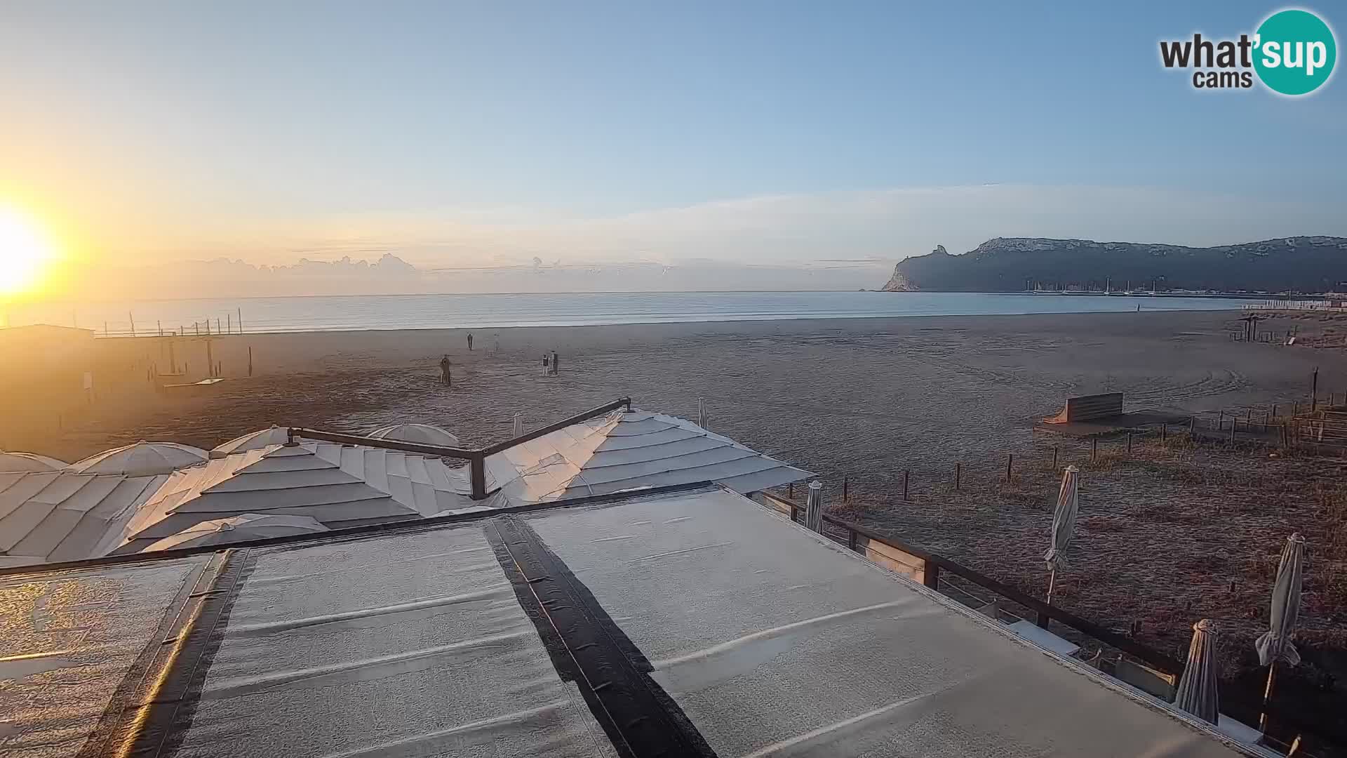 Webcam spiaggia del Poetto | Cagliari | Sardegna
