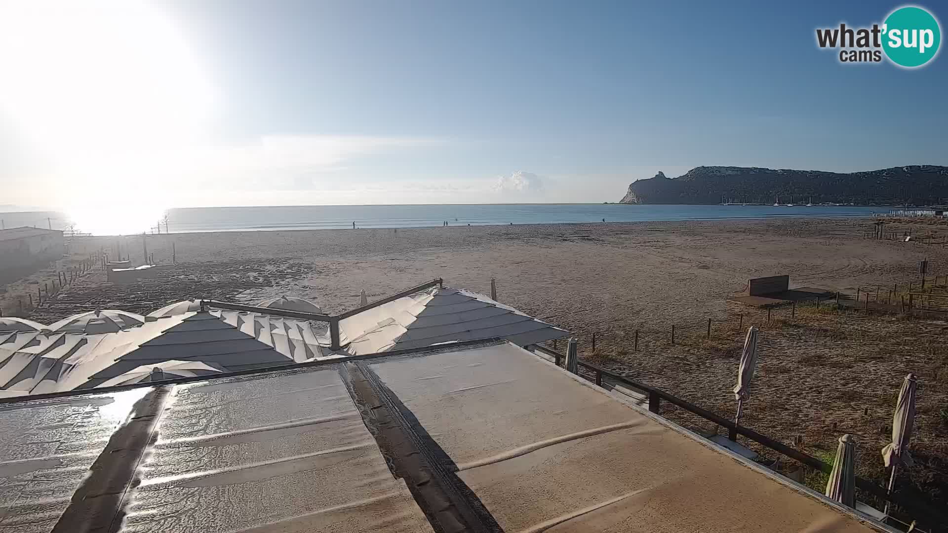 Poetto beach webcam | Cagliari | Sardinia