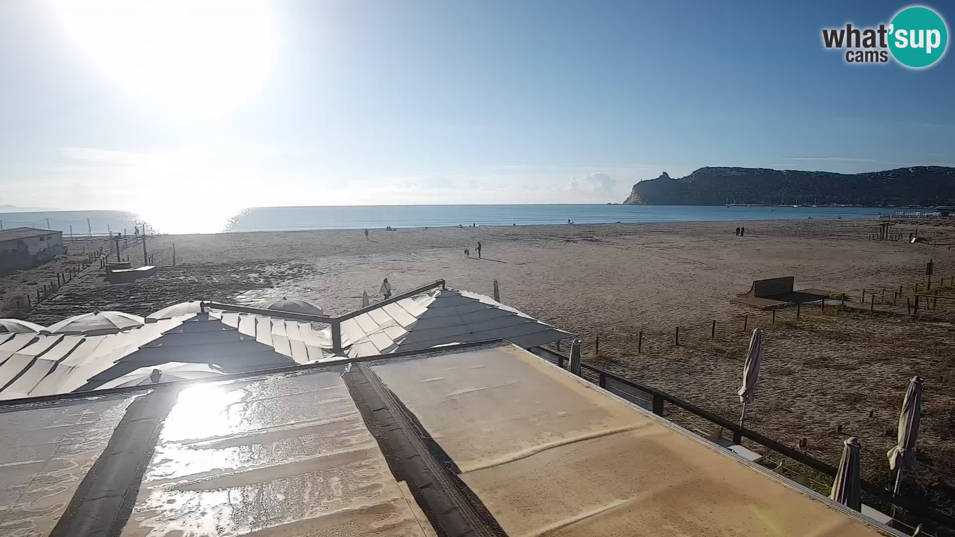 Webcam spiaggia del Poetto | Cagliari | Sardegna