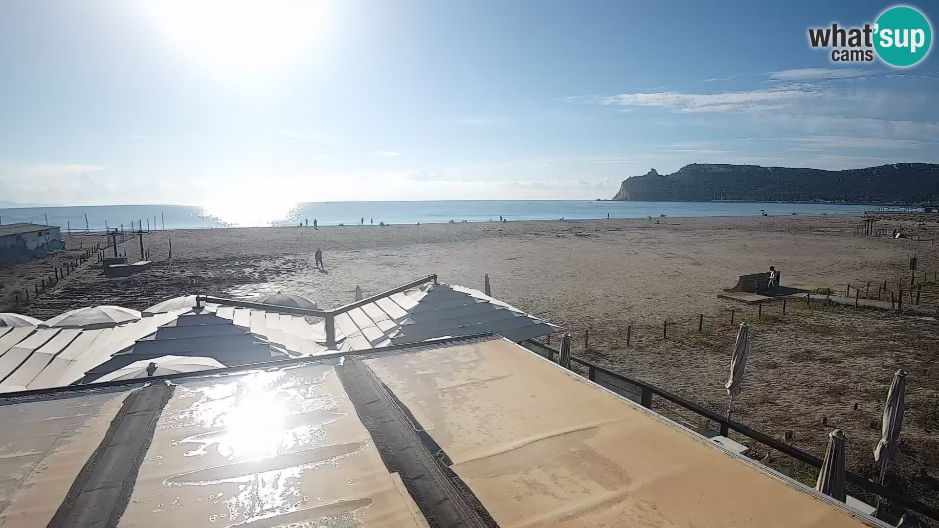 Poetto beach webcam | Cagliari | Sardinia