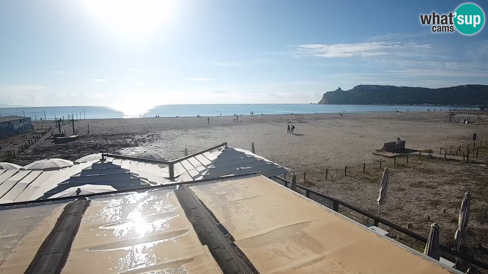 Webcam plage de Poetto | Cagliari | Sardaigne