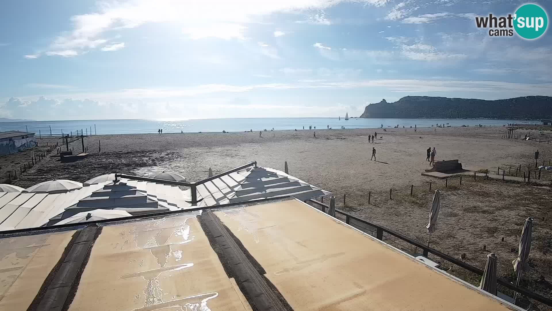 Webcam plage de Poetto | Cagliari | Sardaigne