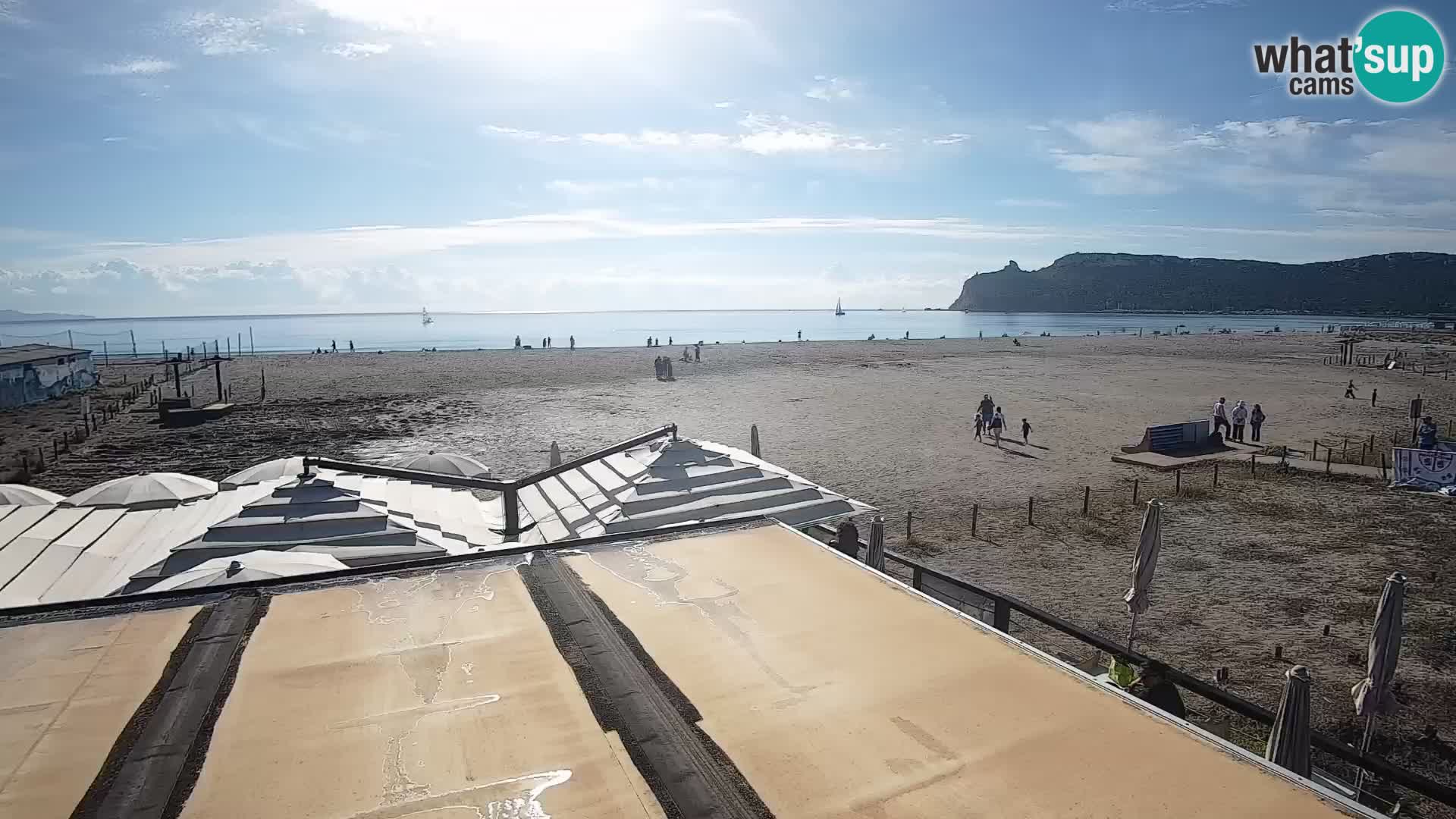 Webcam spiaggia del Poetto | Cagliari | Sardegna