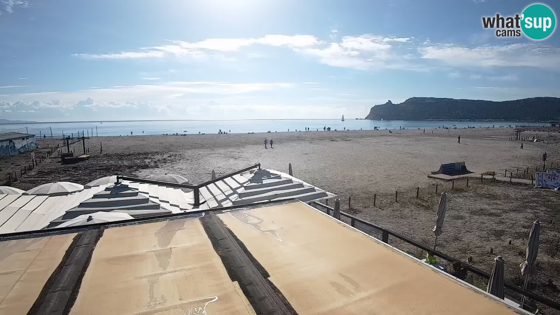 Poetto beach webcam | Cagliari | Sardinia