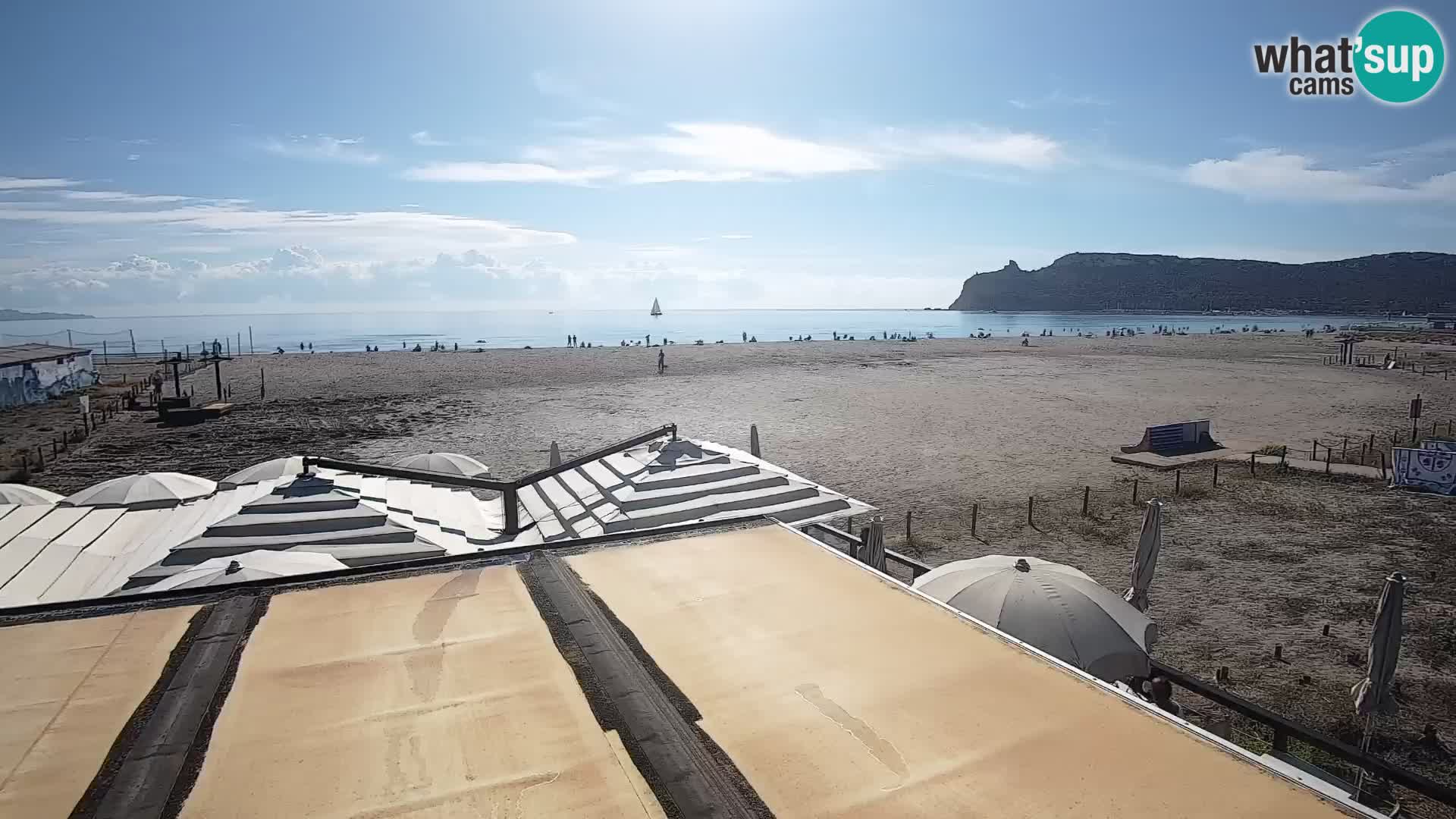 Webcam spiaggia del Poetto | Cagliari | Sardegna