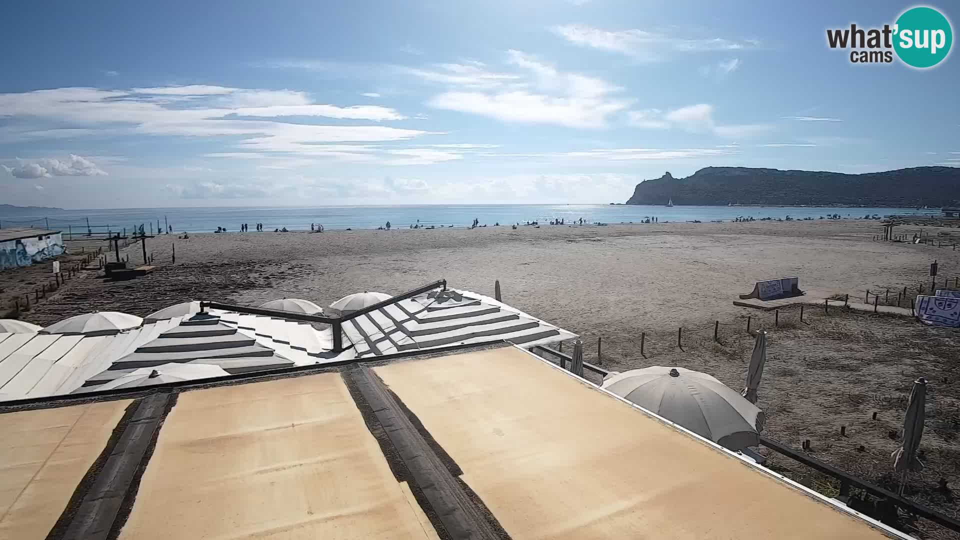 Poetto Strand Webcam | Cagliari | Sardinien