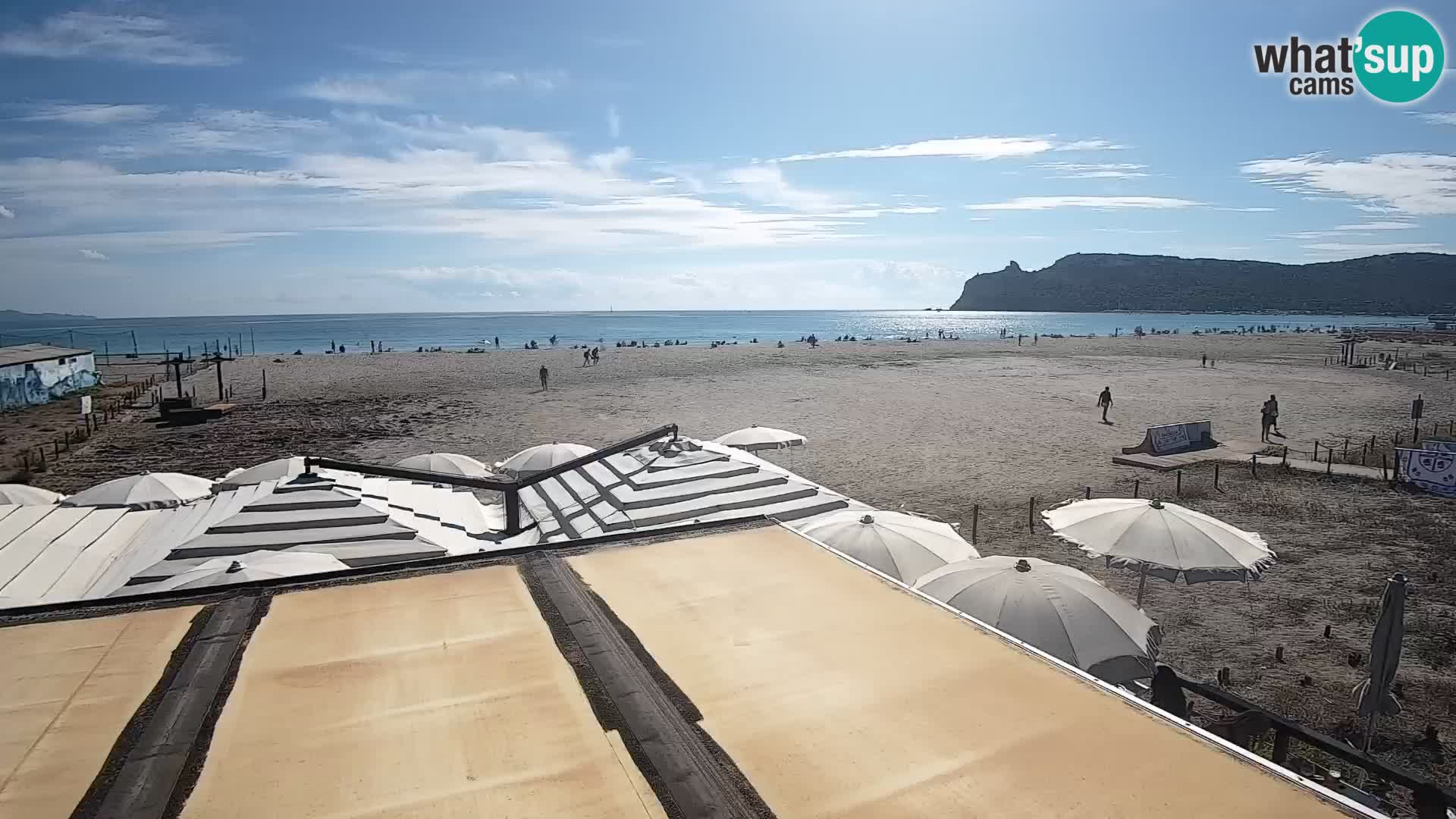 Webcam spiaggia del Poetto | Cagliari | Sardegna