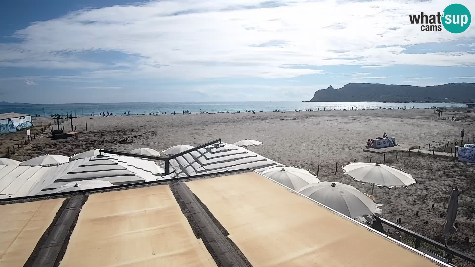 Poetto beach webcam | Cagliari | Sardinia
