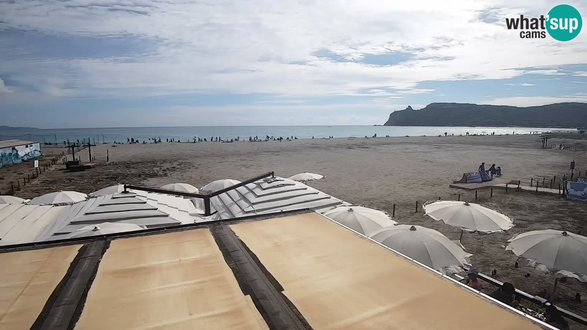 Webcam plage de Poetto | Cagliari | Sardaigne