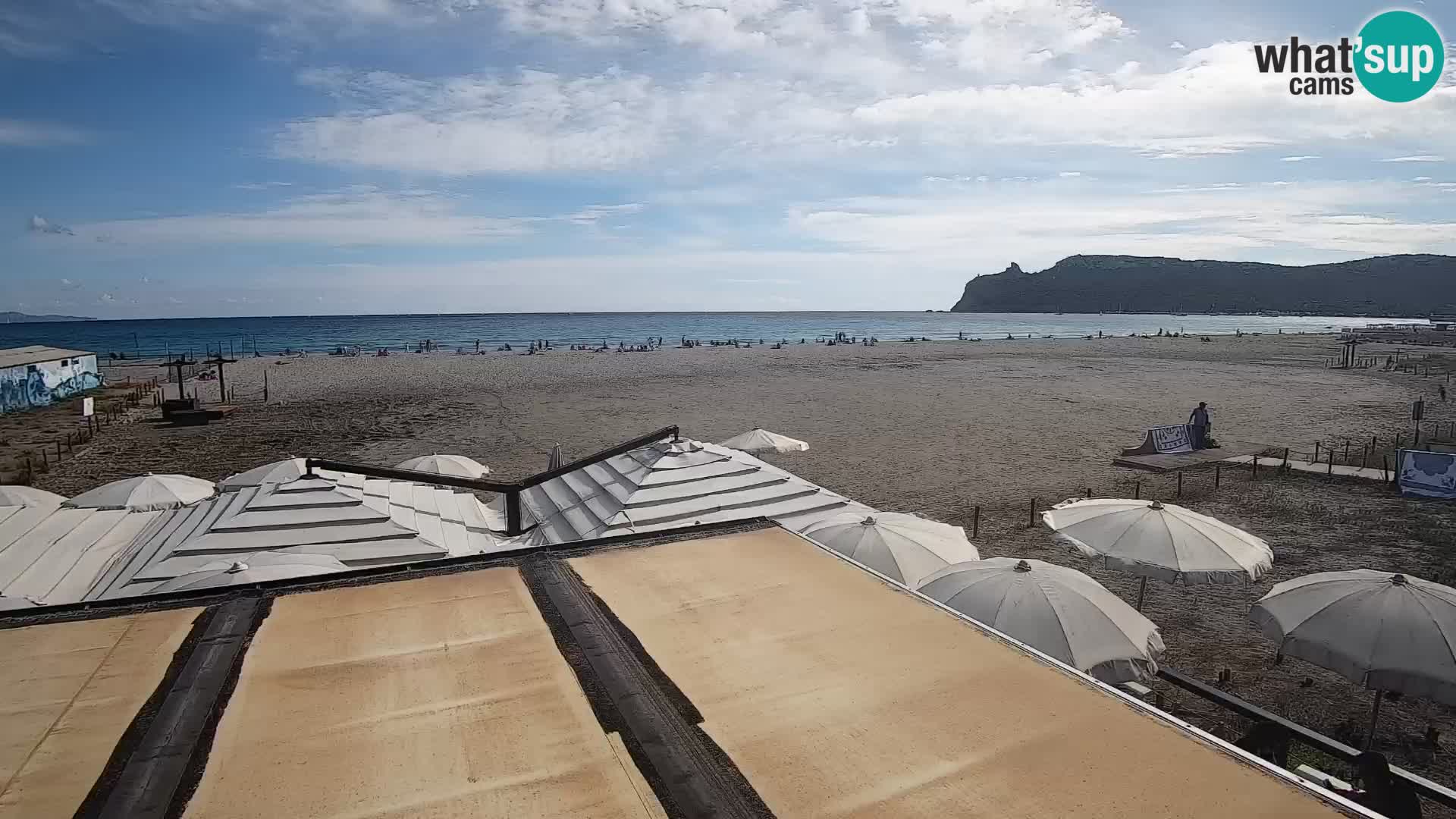 Webcam spiaggia del Poetto | Cagliari | Sardegna