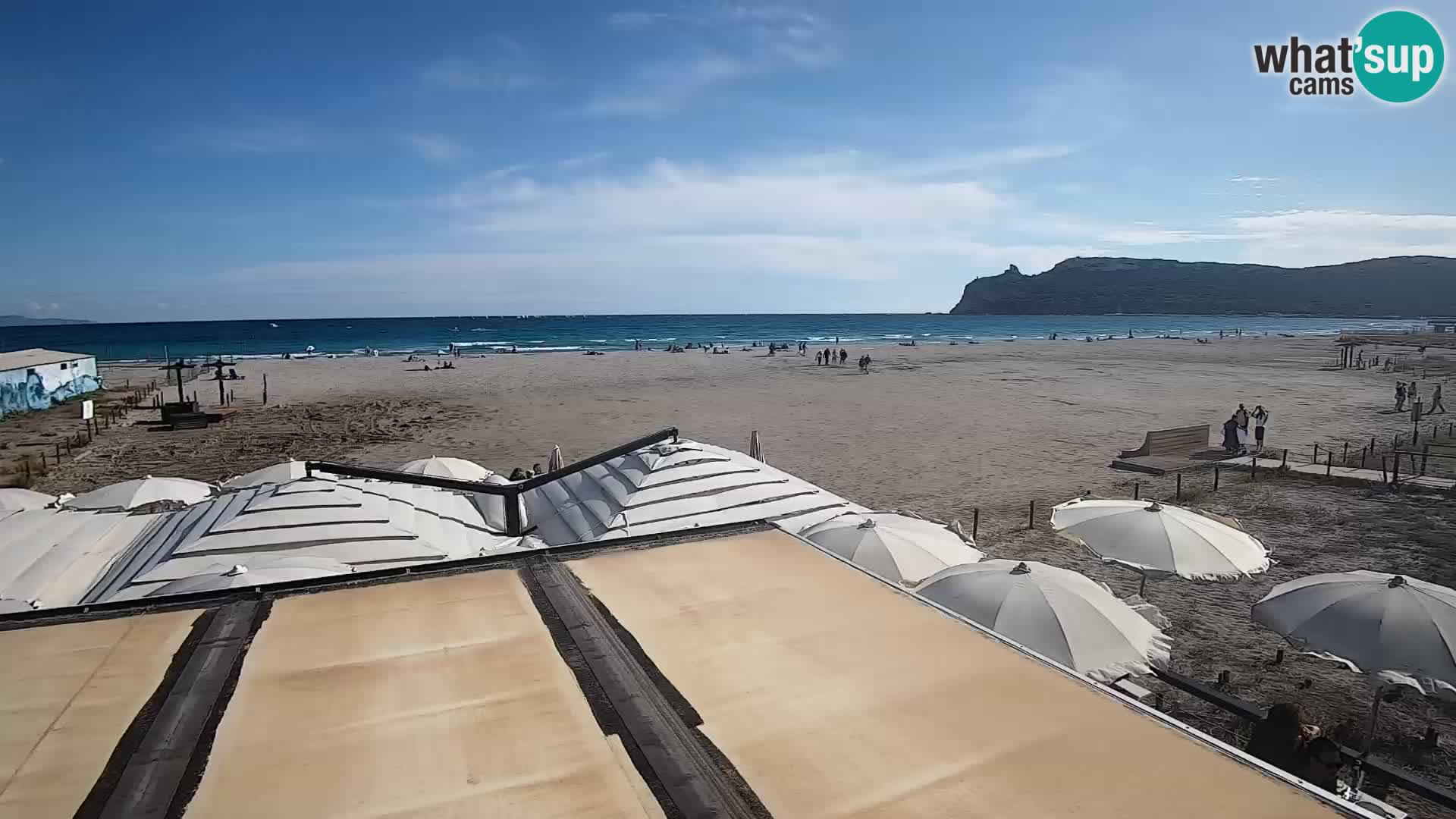 Poetto beach webcam | Cagliari | Sardinia