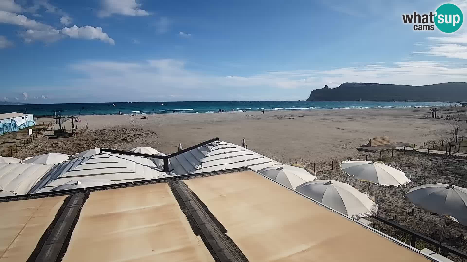 Poetto beach webcam | Cagliari | Sardinia
